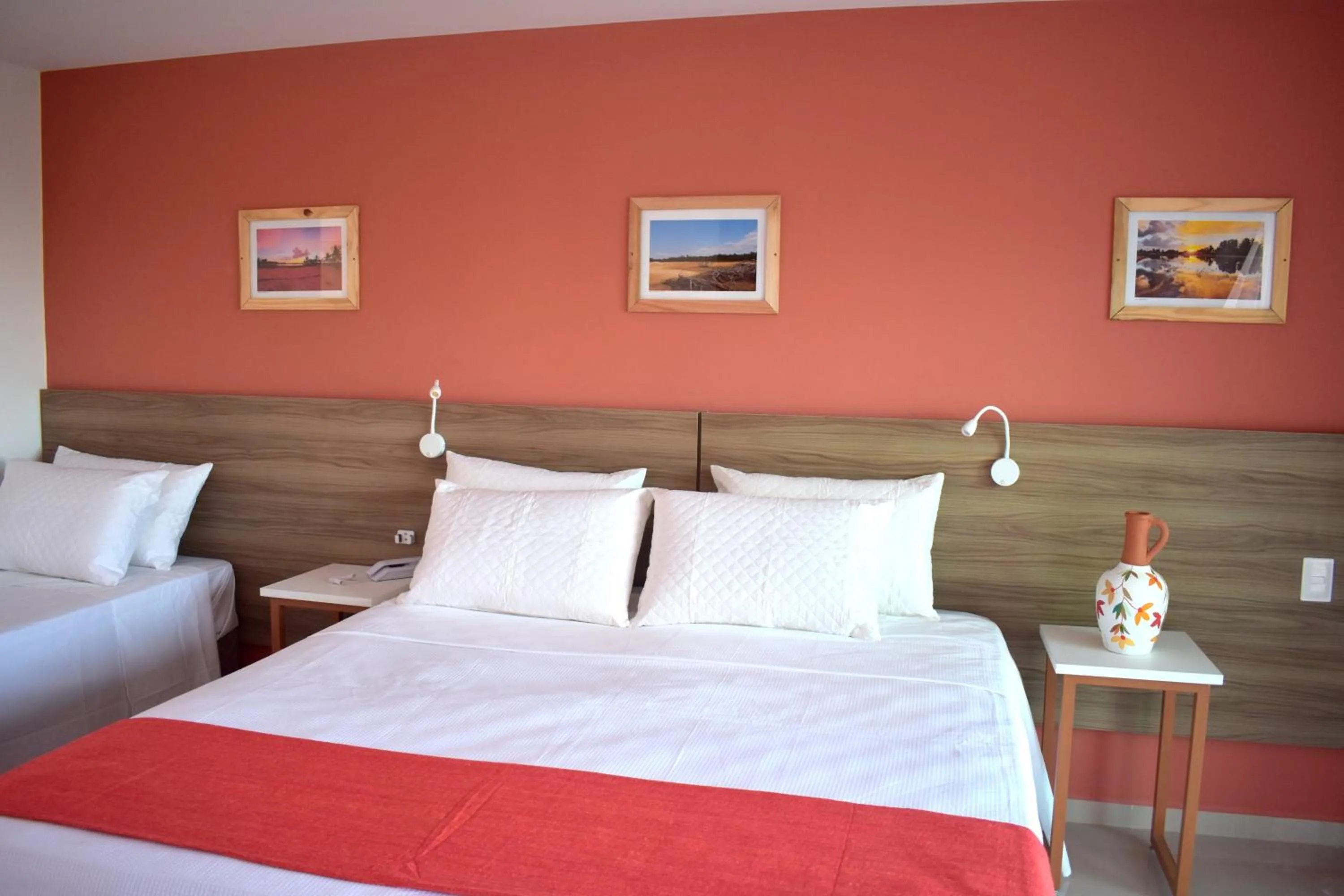 Bed in Eco Privillege Hotel