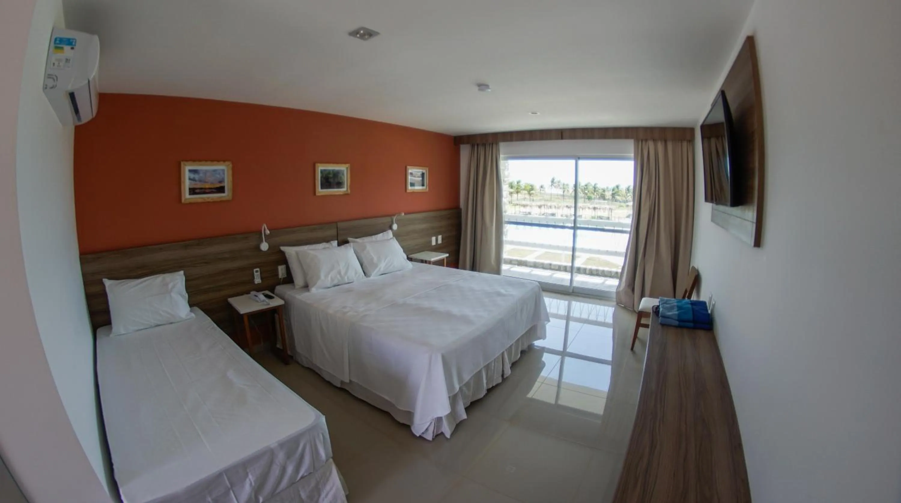 Bed in Eco Privillege Hotel