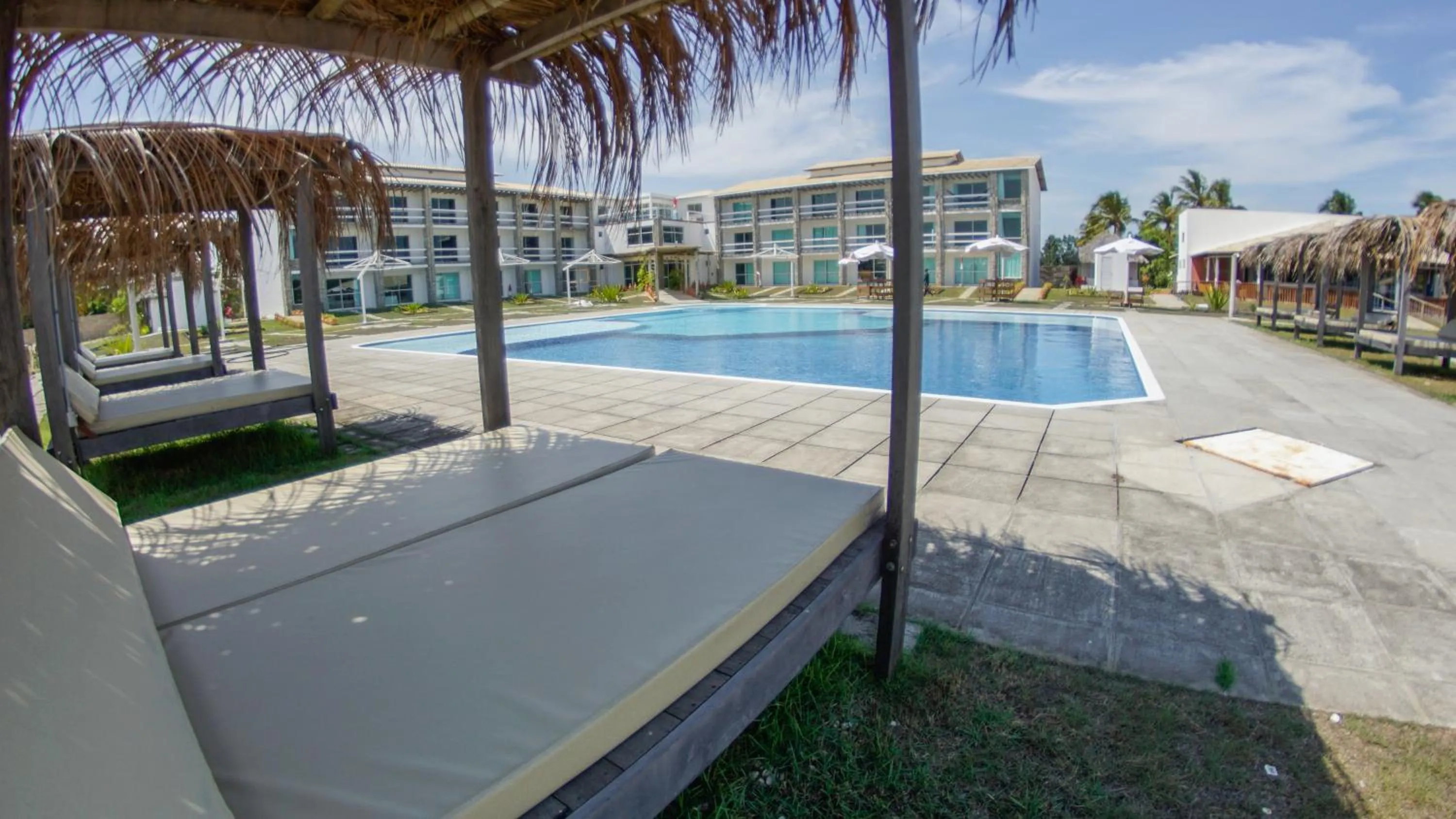 Pool view in Eco Privillege Hotel