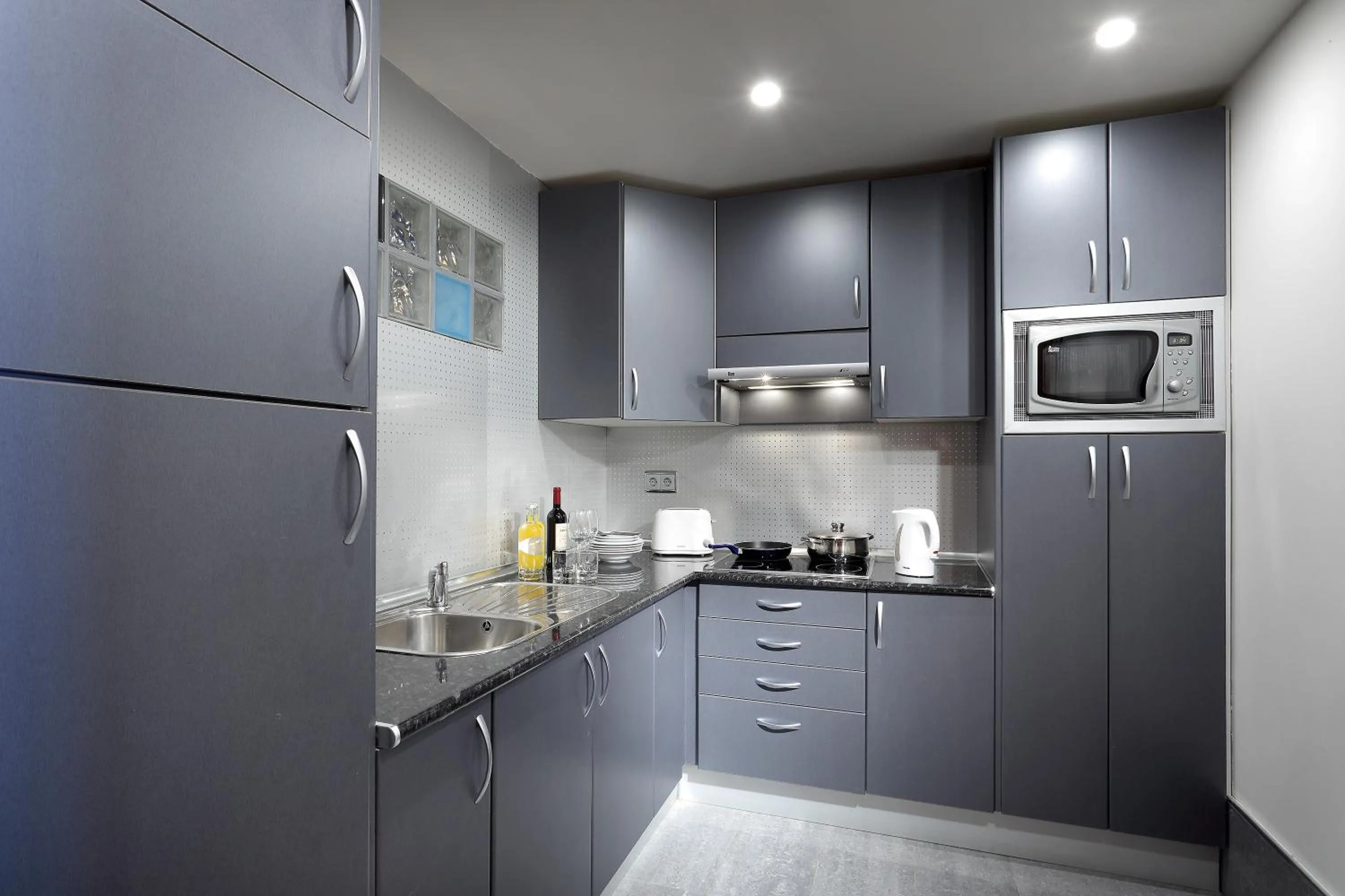 Kitchen or kitchenette in Eurostars Las Salinas