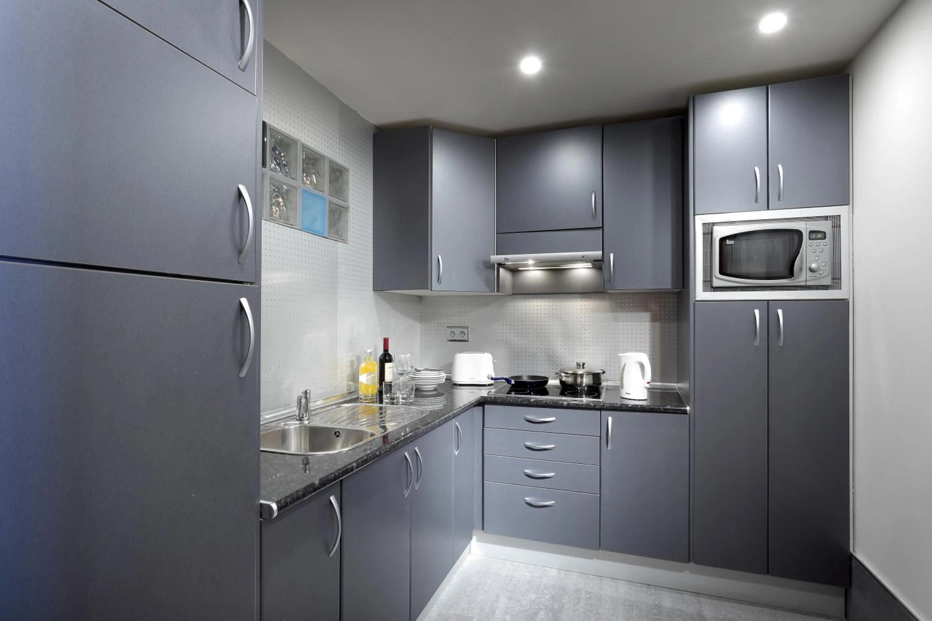 Kitchen or kitchenette in Eurostars Las Salinas