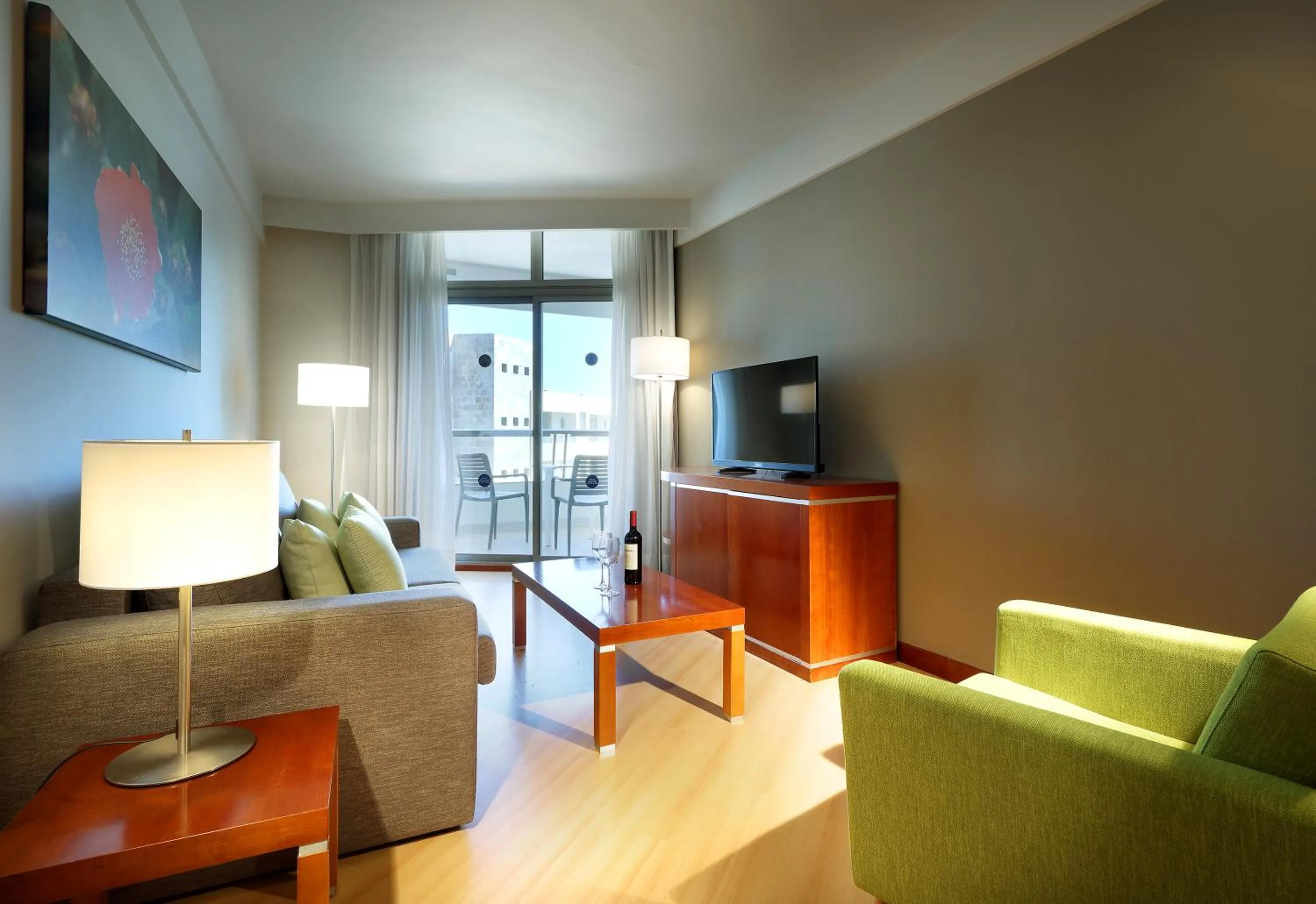 Living room in Eurostars Las Salinas