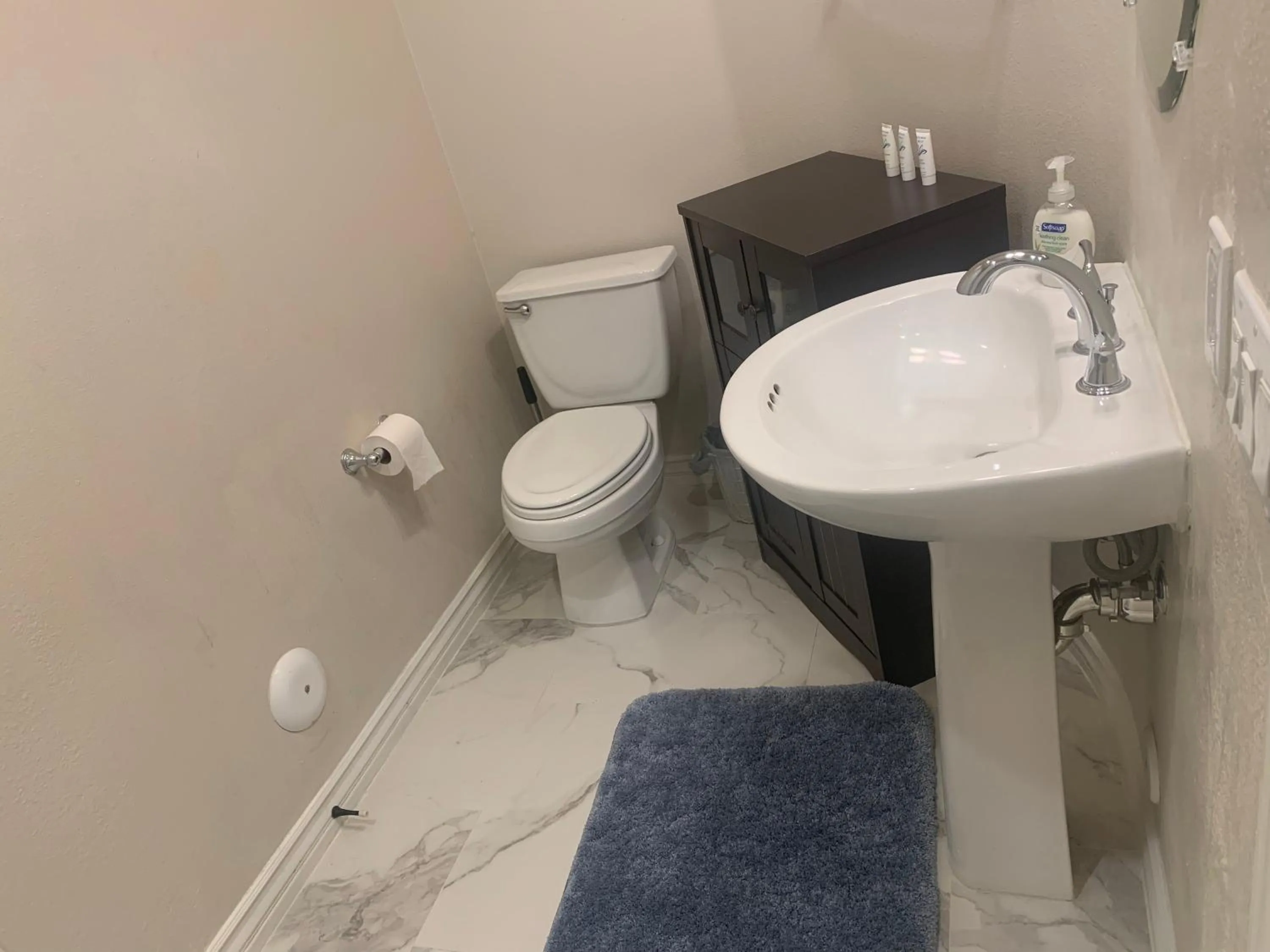 Toilet in High End Triplex with Pool