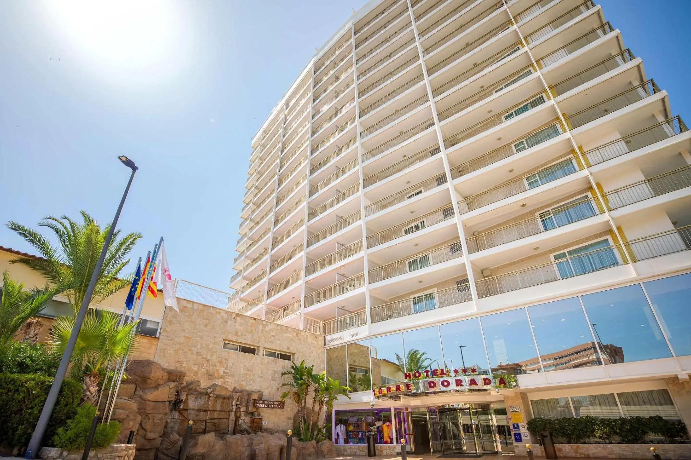 Property building in Hotel Servigroup Torre Dorada Property building in Hotel Servigroup Torre Dorada