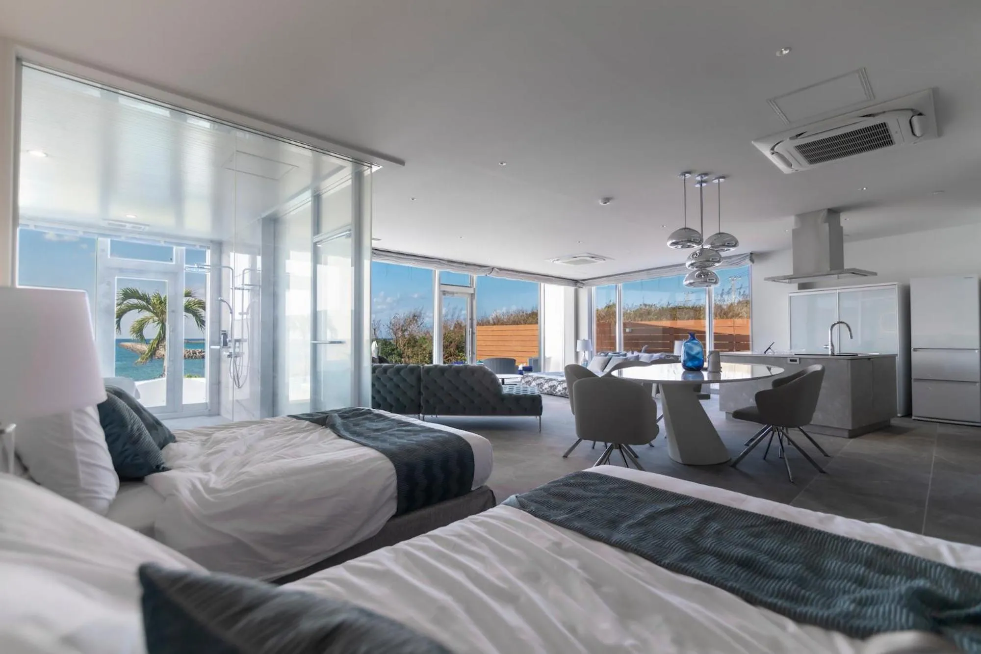 Bed in Ronsard Resort IRABU