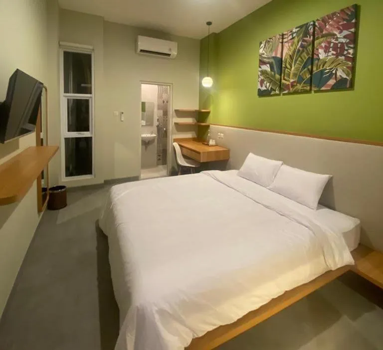 Bed in CASA CALMA HOTEL