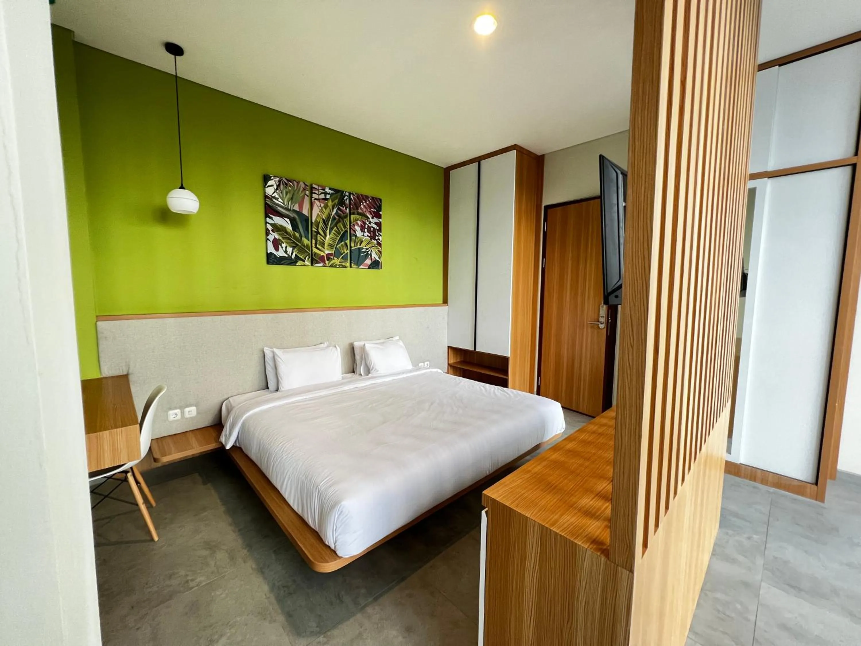 Bed in CASA CALMA HOTEL