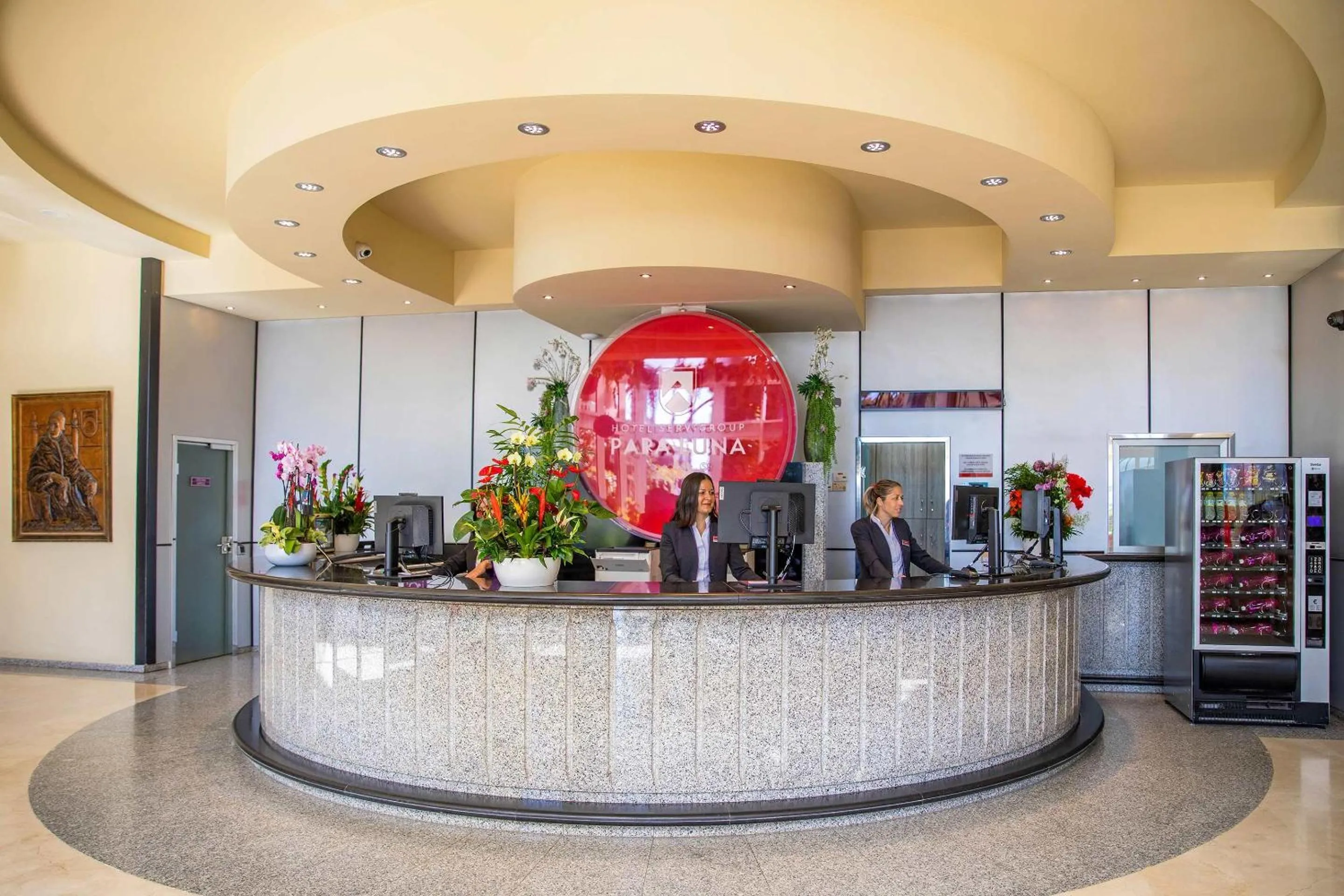 Lobby or reception in Hotel Servigroup Papa Luna 4 Sup