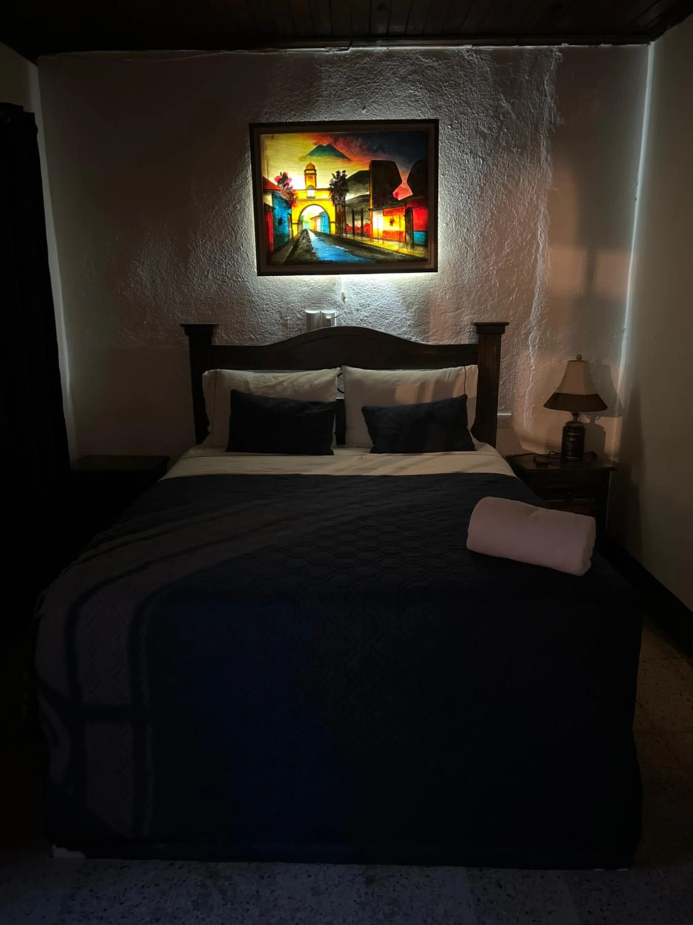 Bed in Hotel San Sebastián