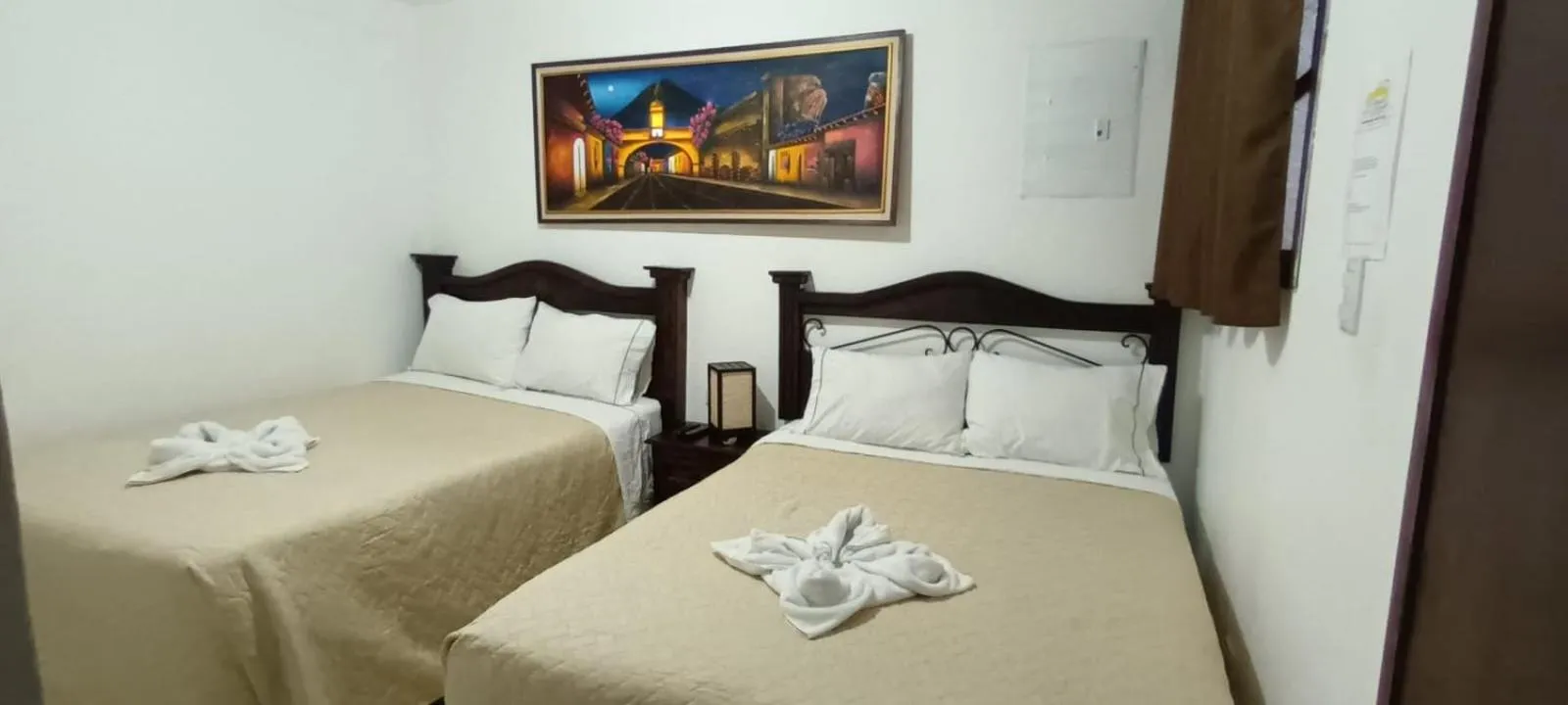 Bed in Hotel San Sebastián