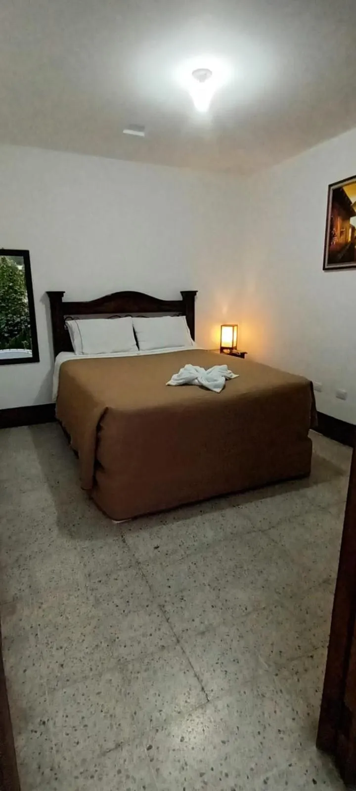 Bed in Hotel San Sebastián