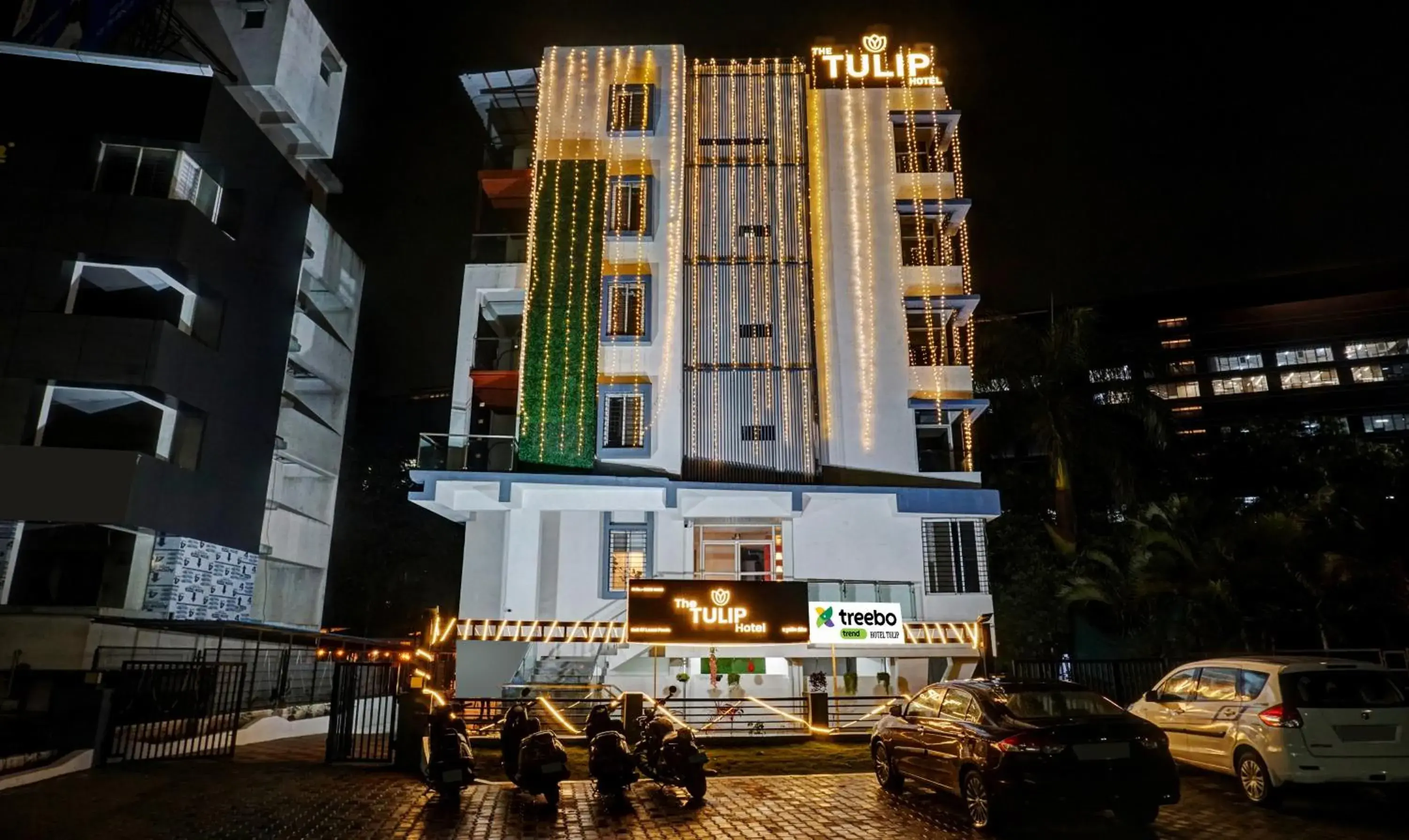 Property building in Treebo Tulip Property building in Treebo Tulip