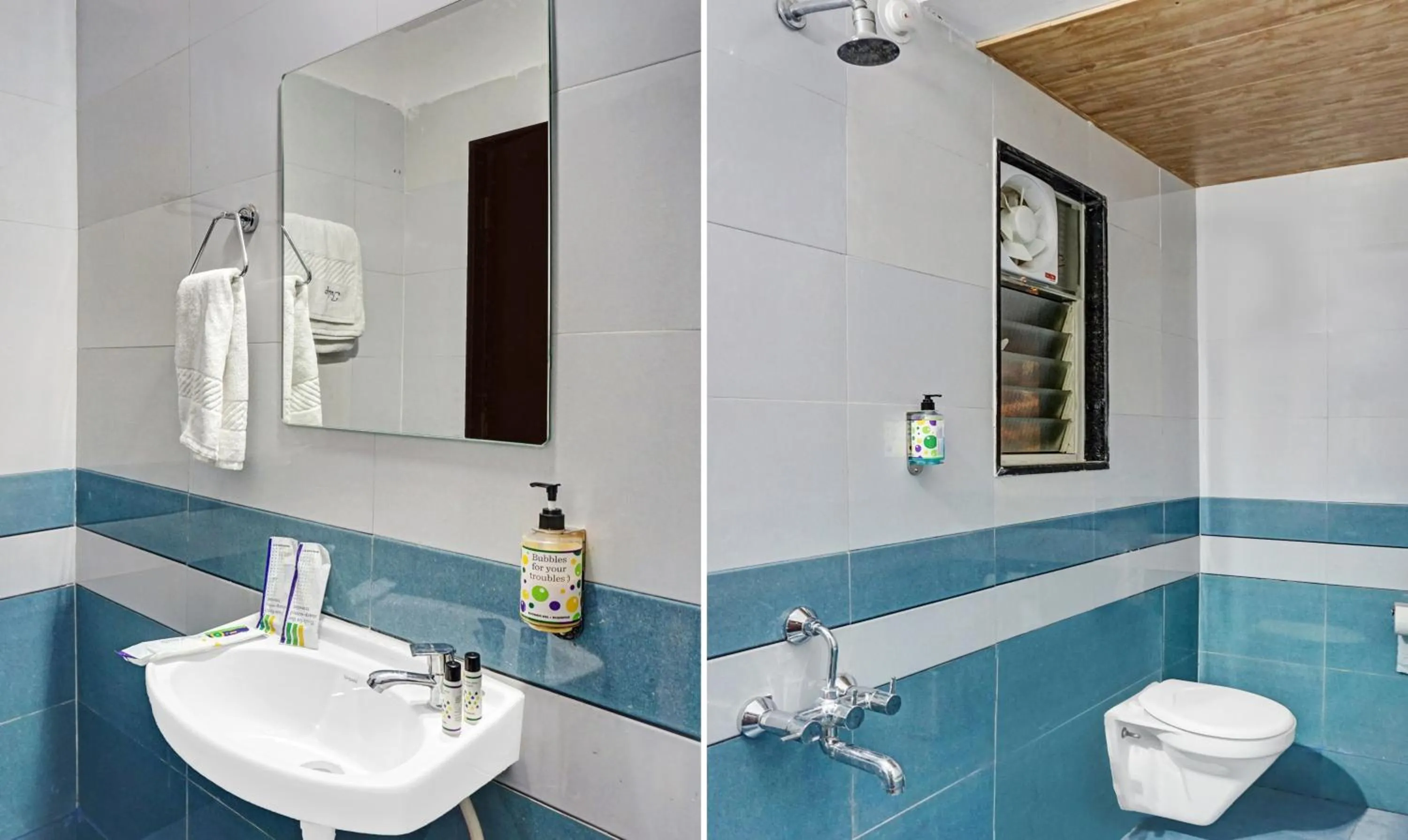 Bathroom in Treebo Tulip