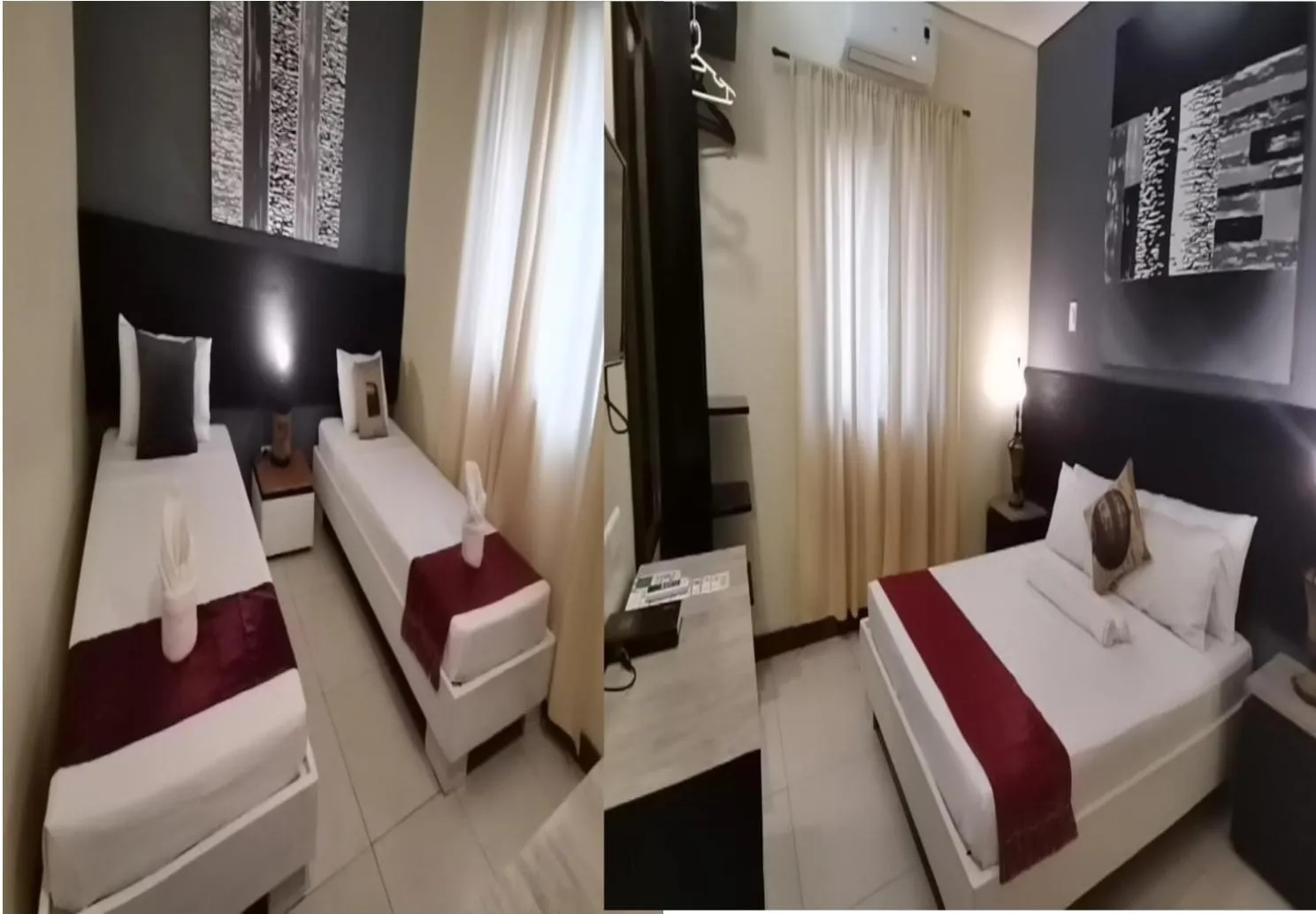 Bed in Coron town travellers inn