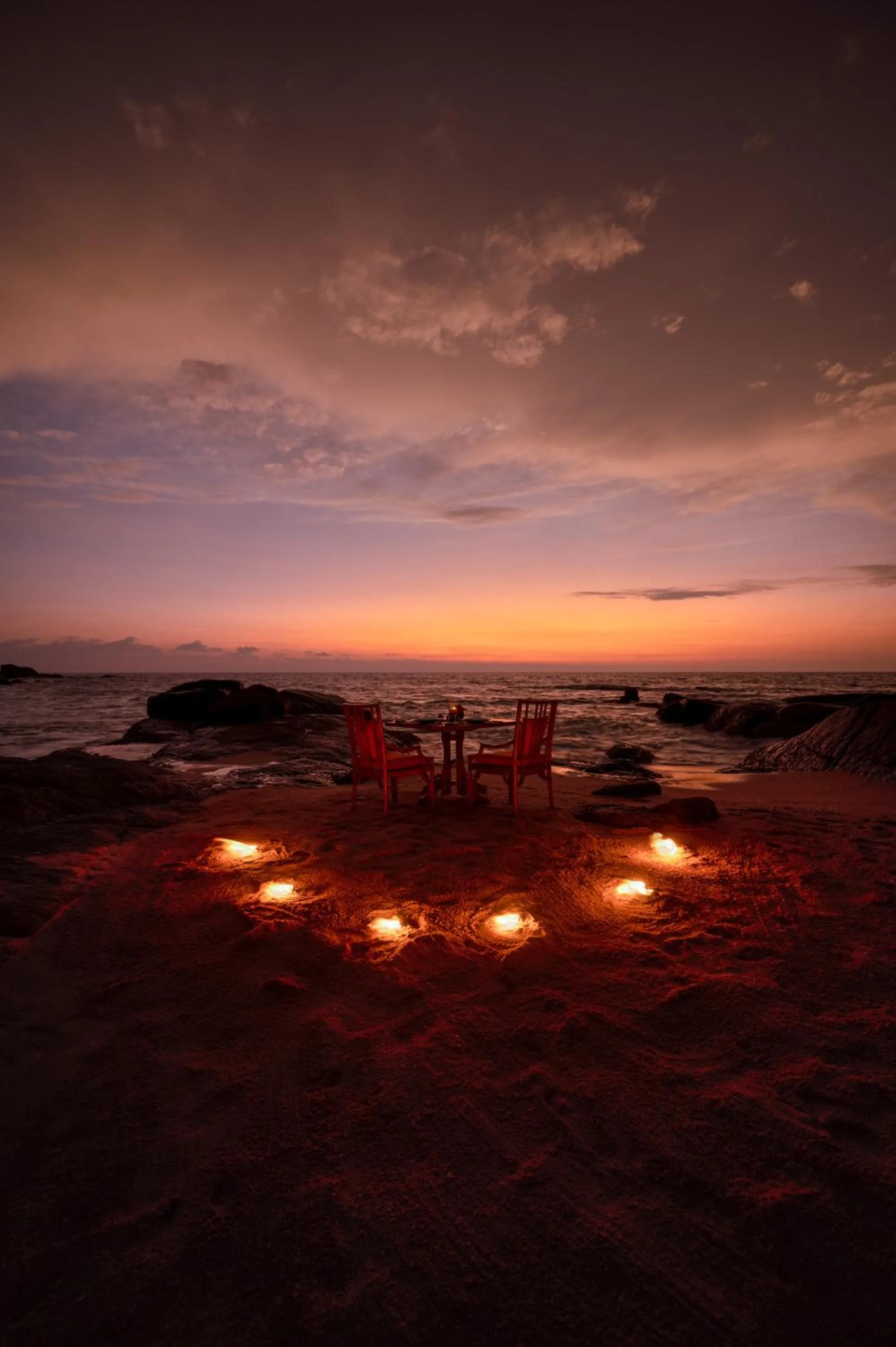 Natural landscape in Ahu Bay
