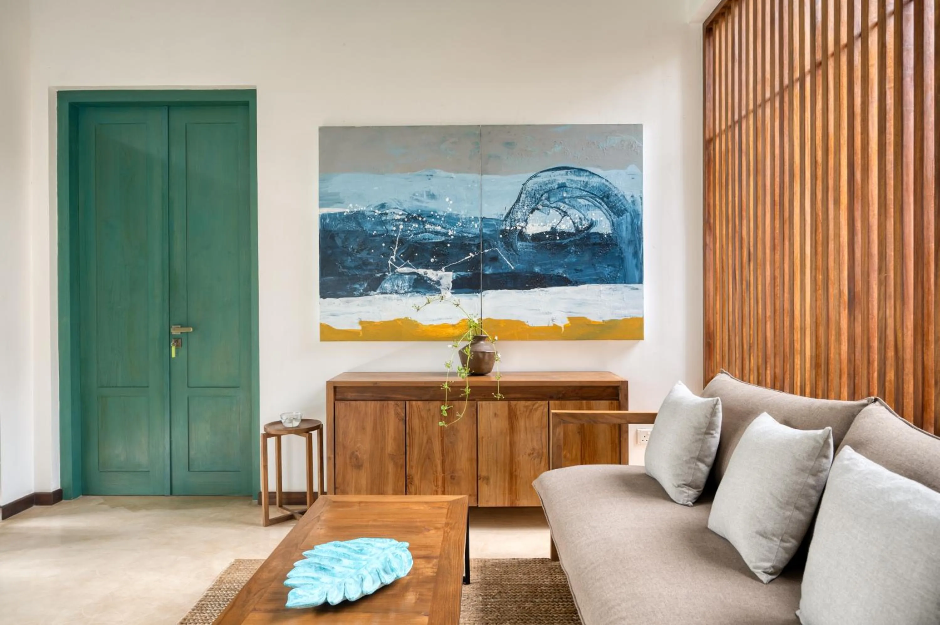 Living room in Kayaam Wellness