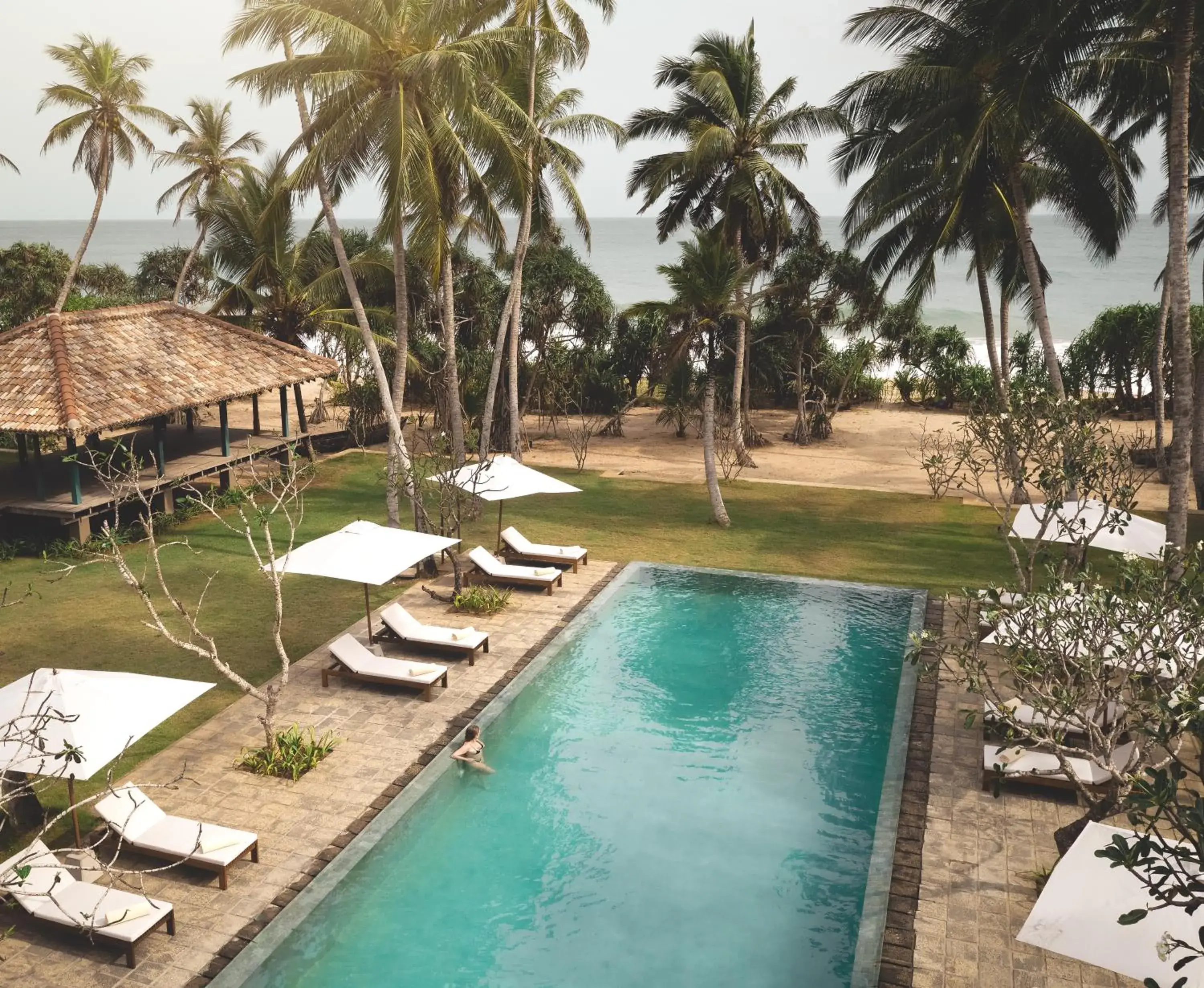 Pool view in Kayaam Wellness Pool view in Kayaam Wellness