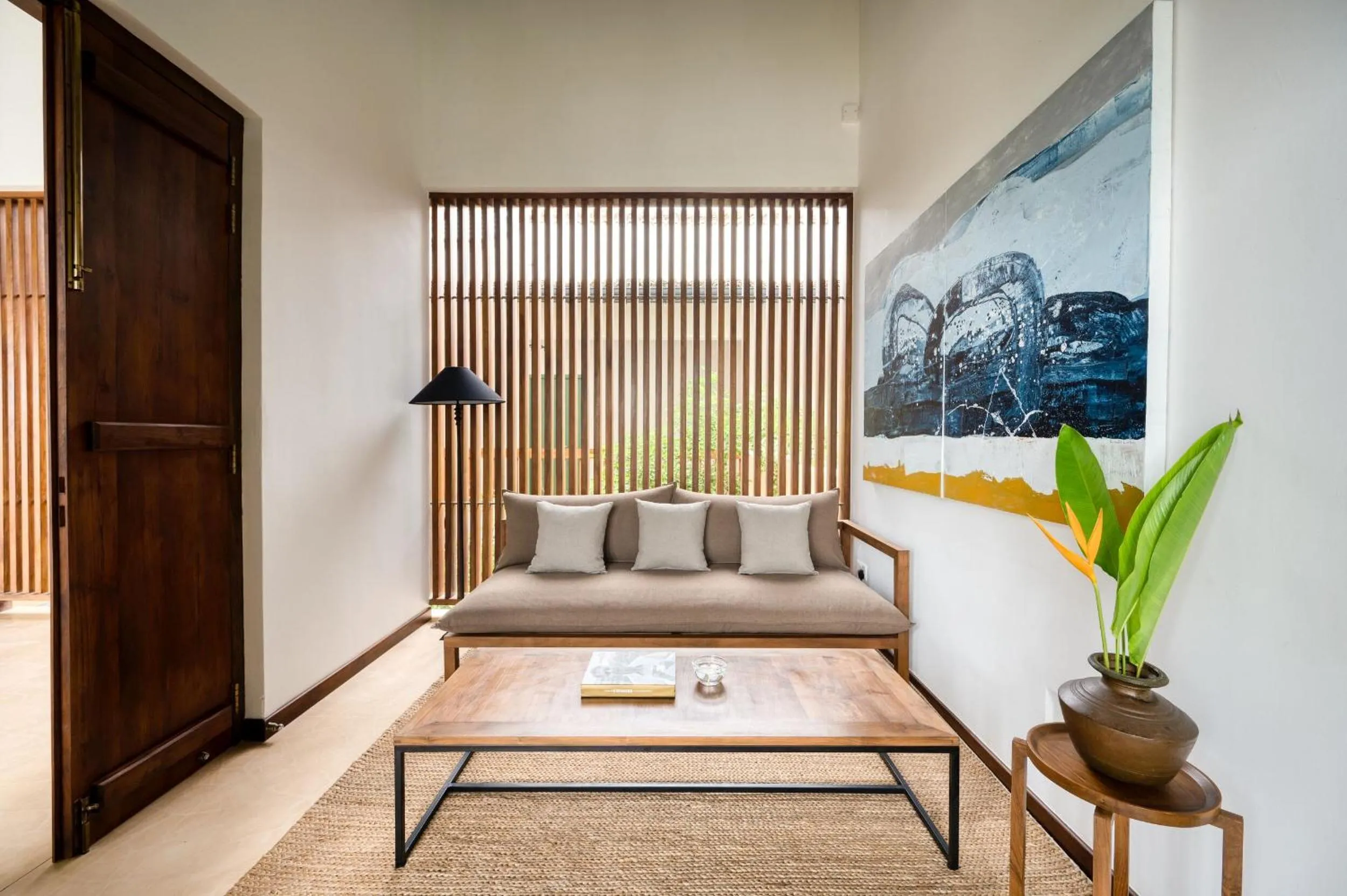 Seating area in Kayaam Wellness