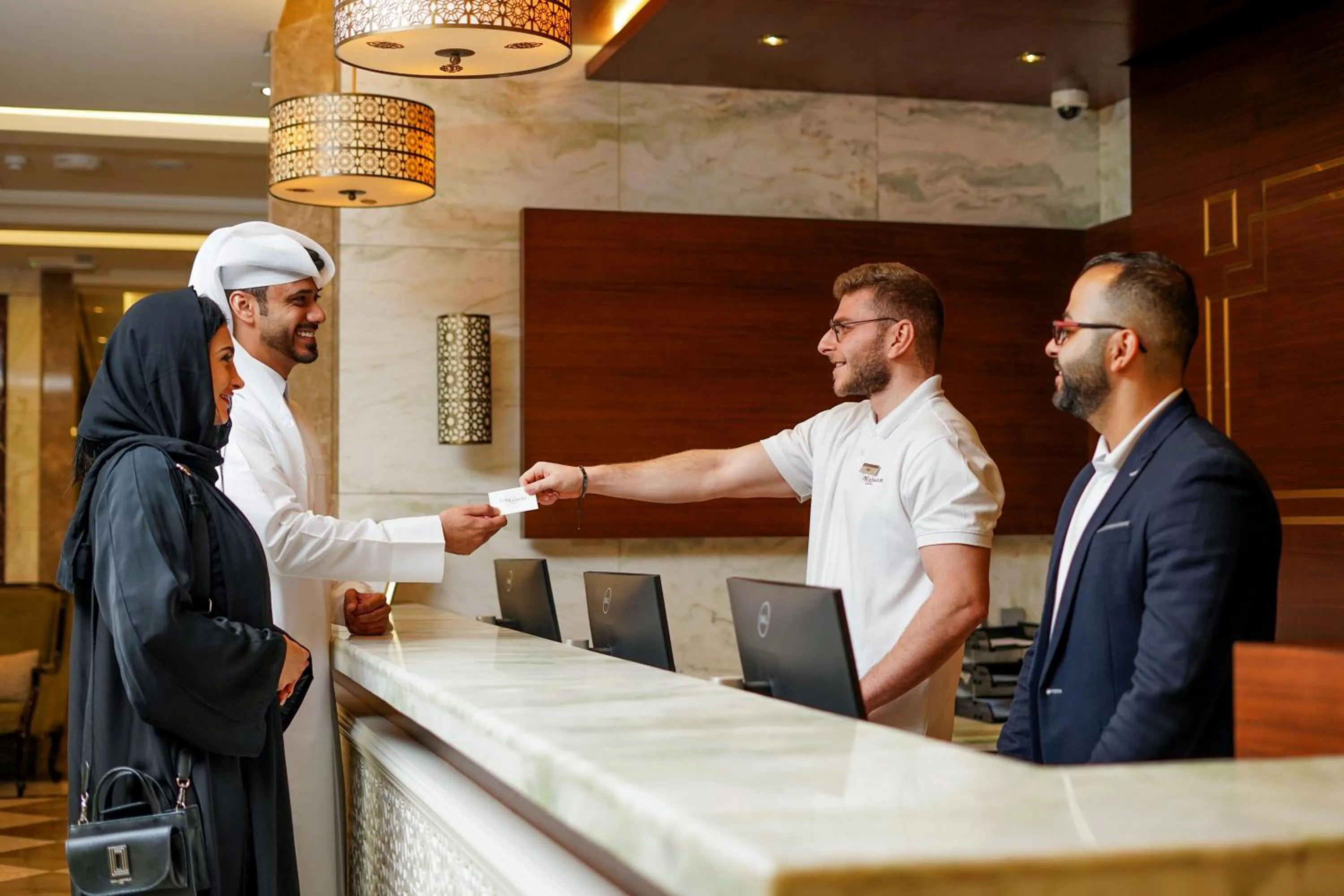 Staff in La Maison Hotel Doha