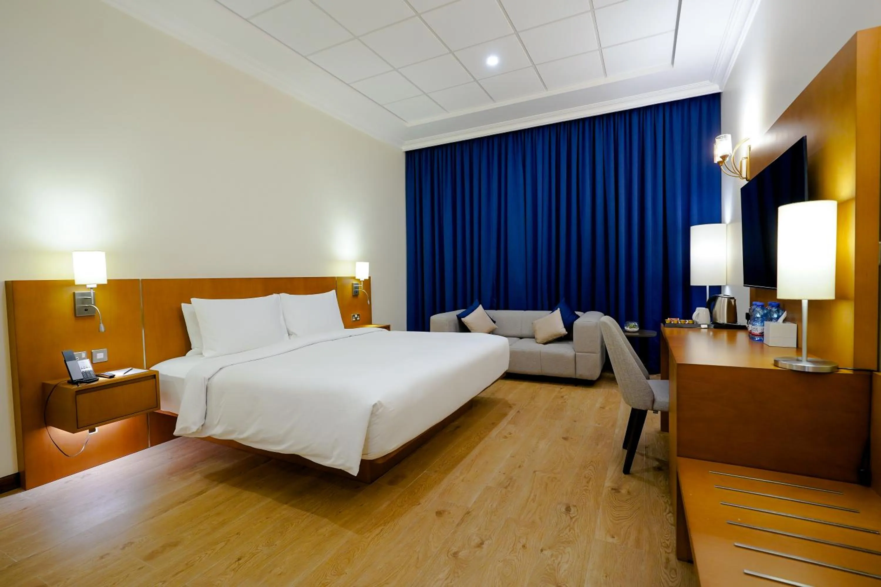 Bed in La Maison Hotel Doha