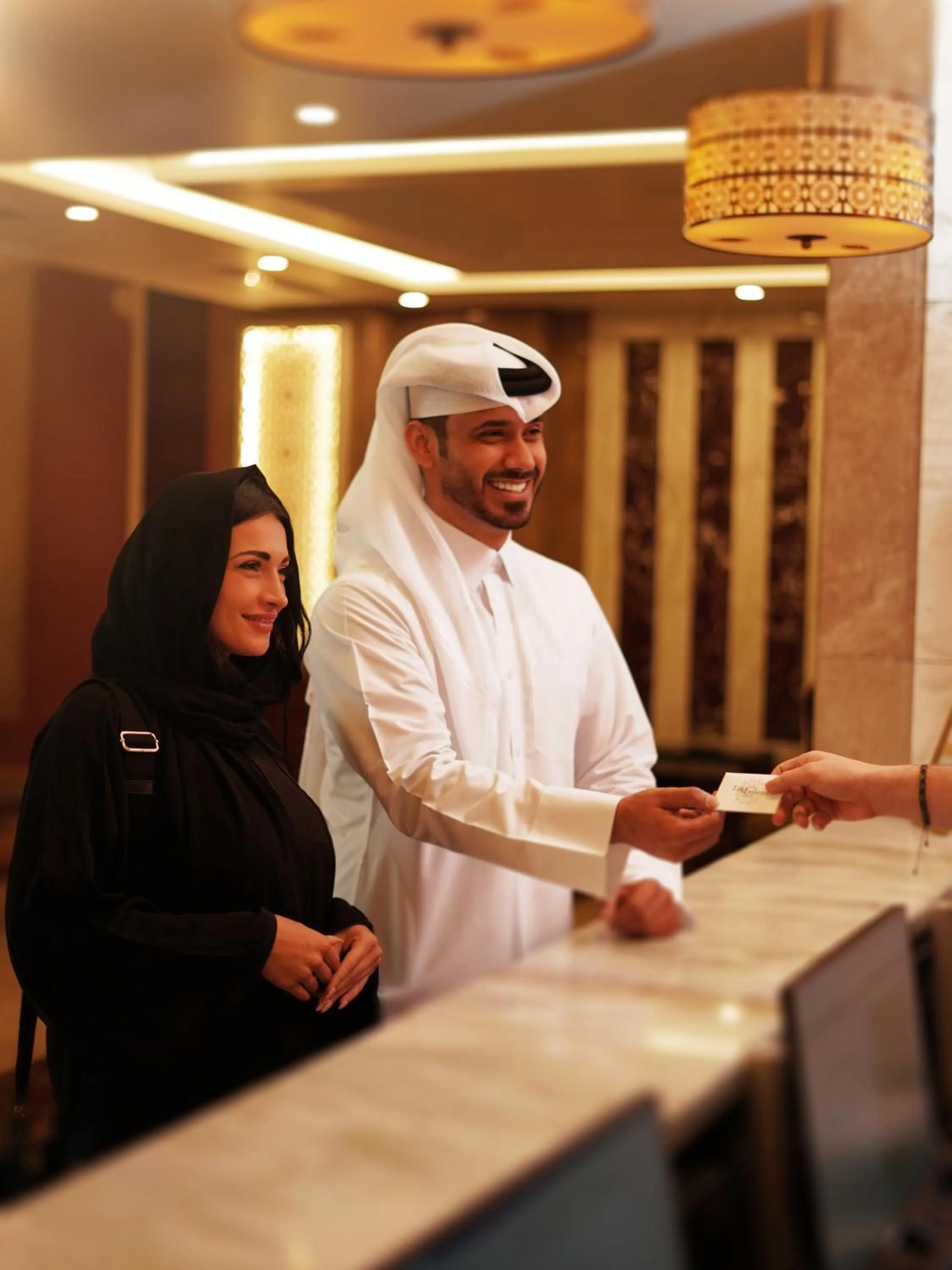 Lobby or reception in La Maison Hotel Doha