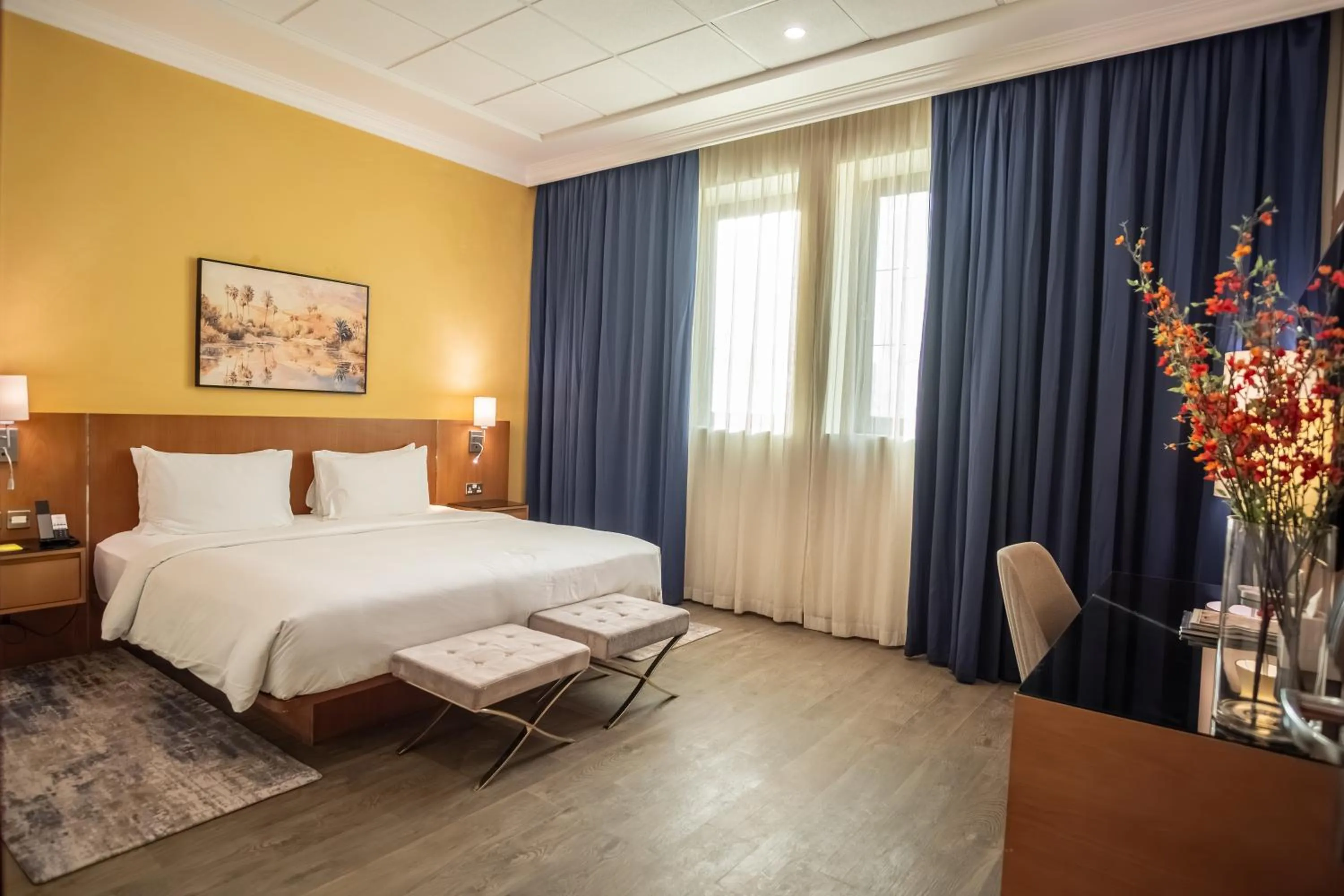 Bedroom, Bed in La Maison Hotel Doha