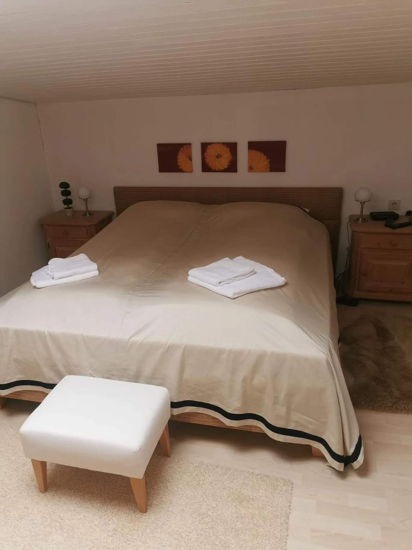 Bed in Apartment Tauplitz Kulmhof