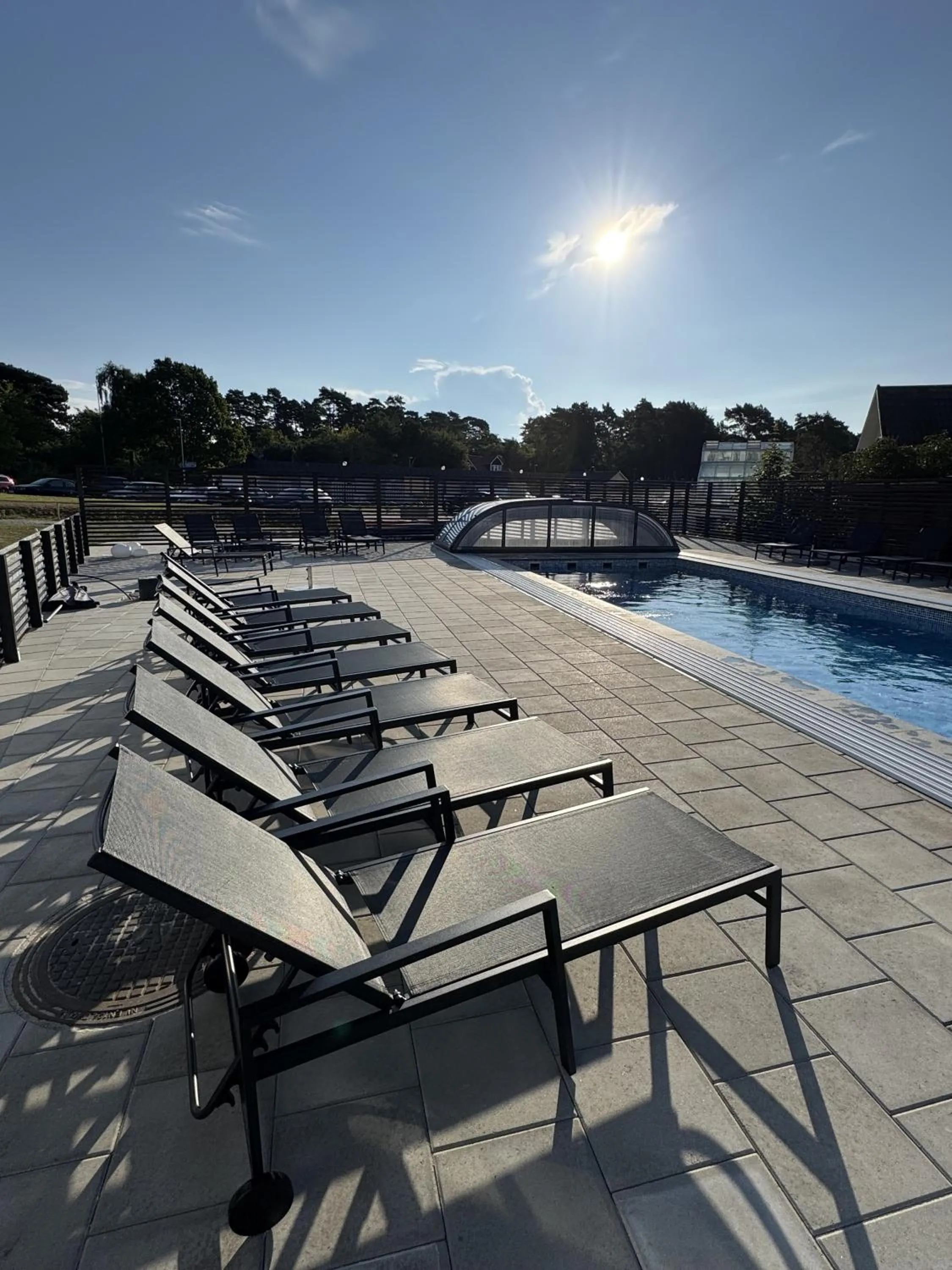 Swimming pool in Hotell Hanöhus Hällevik