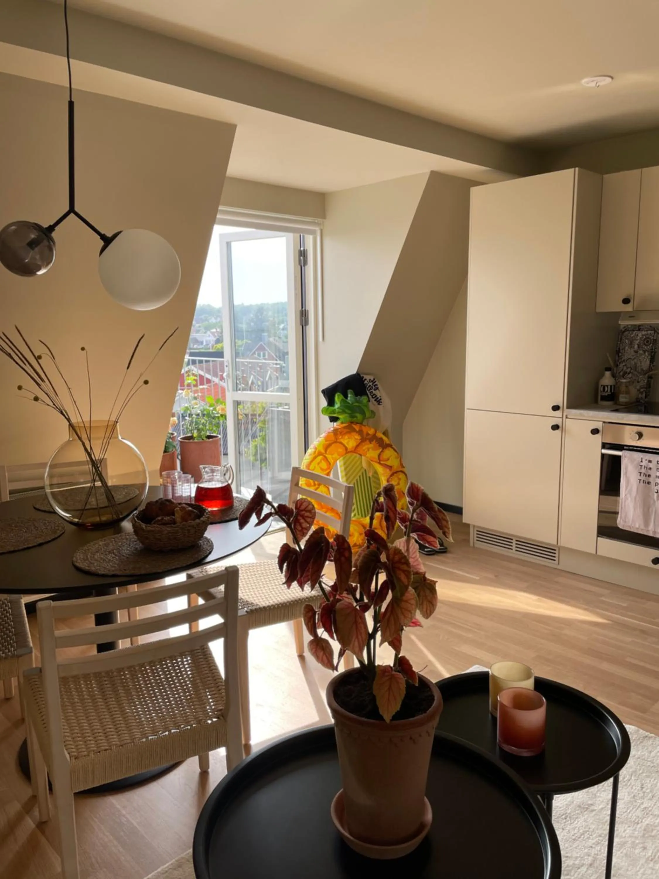 Kitchen or kitchenette in Hotell Hanöhus Hällevik