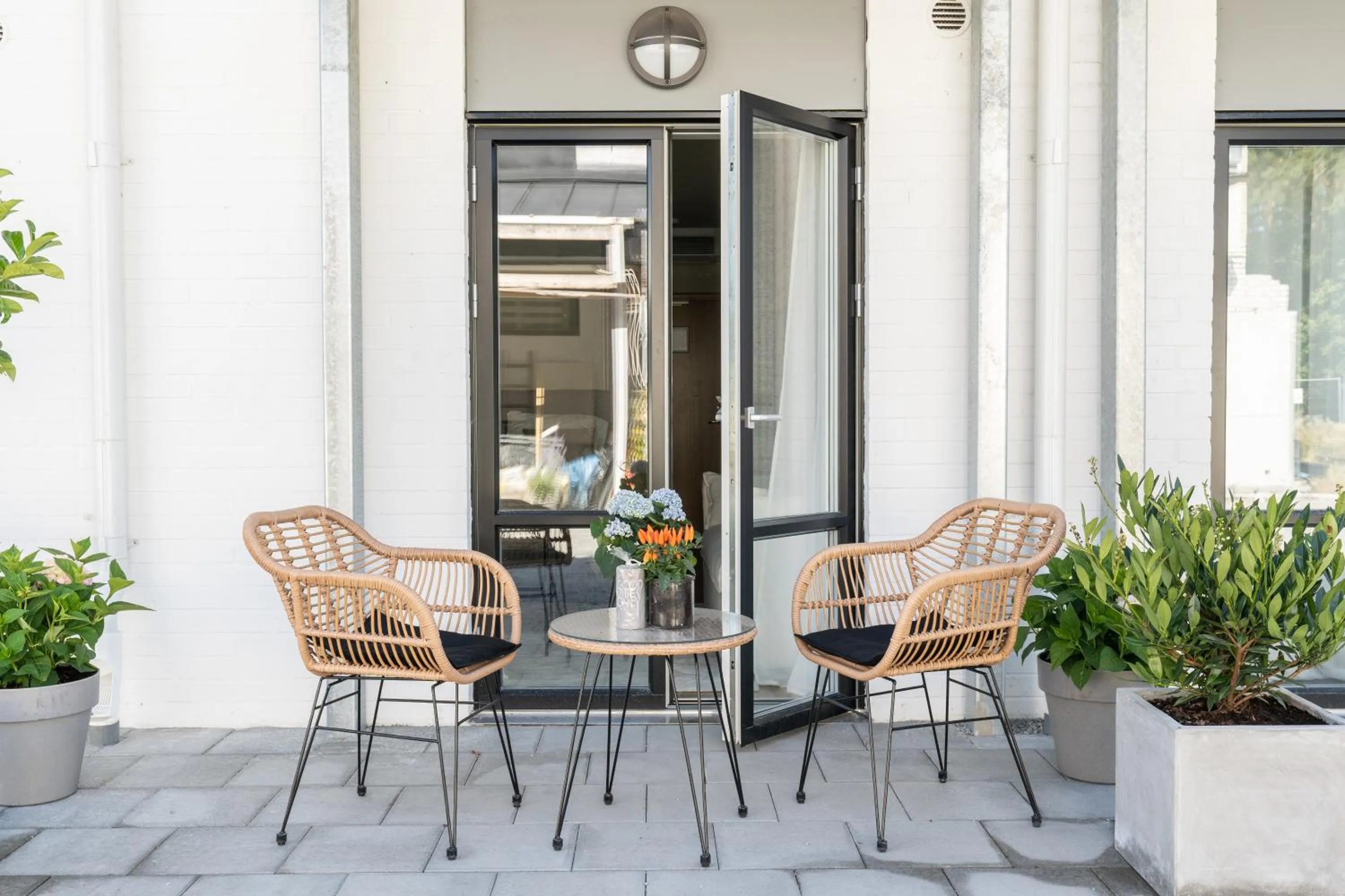 Balcony/Terrace in Hotell Hanöhus Hällevik