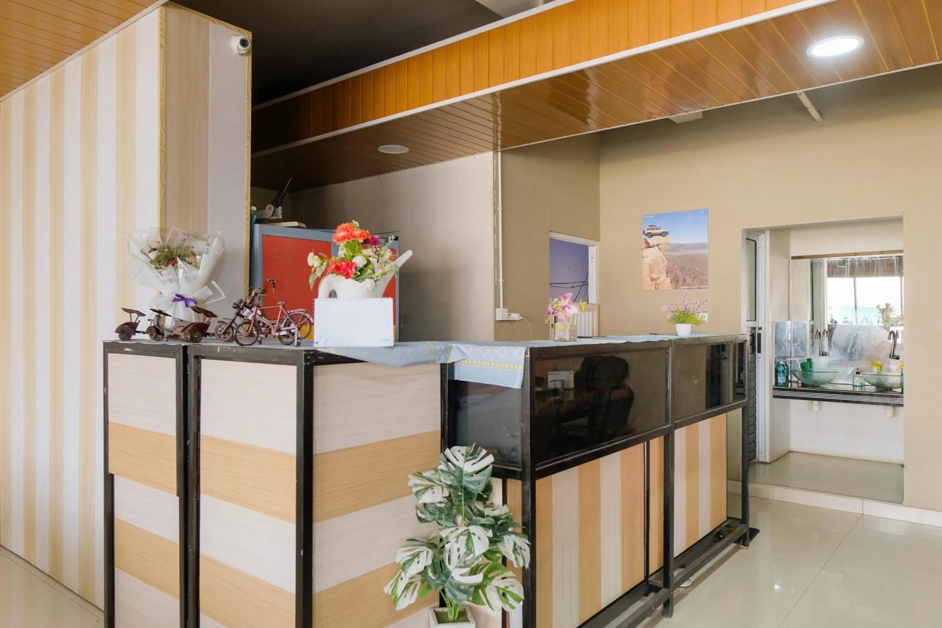 Lobby or reception in Sans Hotel Havila Bengkulu