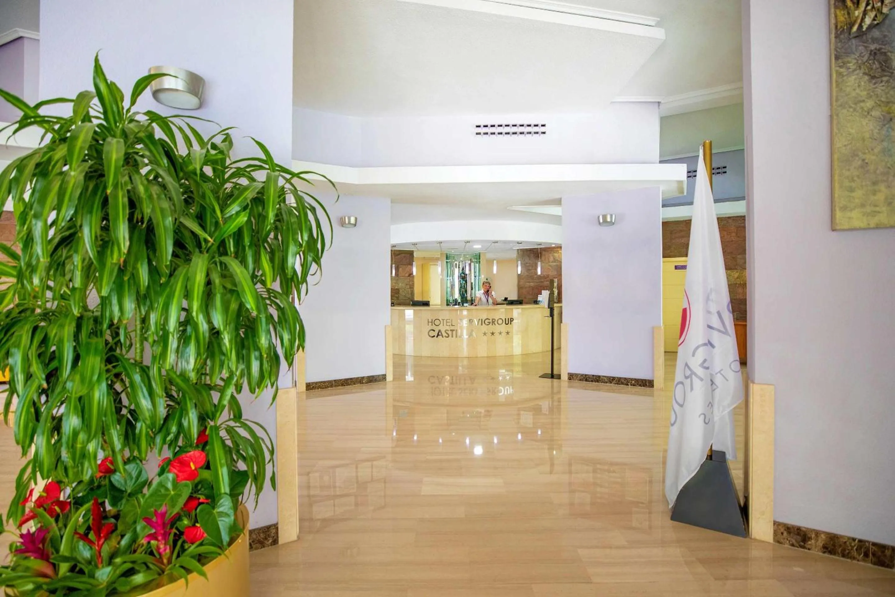 Lobby or reception in Hotel Servigroup Castilla