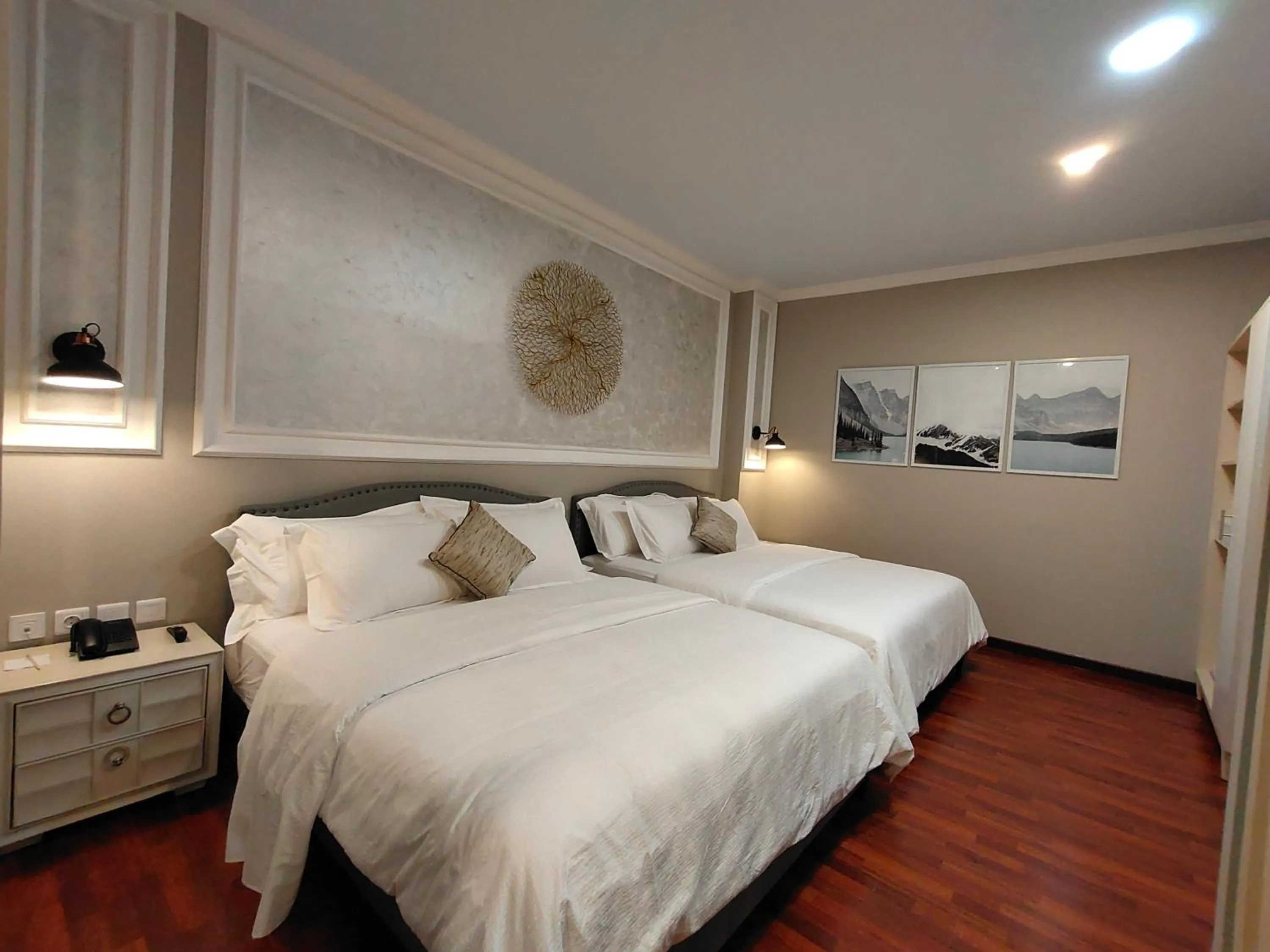 Bedroom, Bed in Hotel Villa Emitta