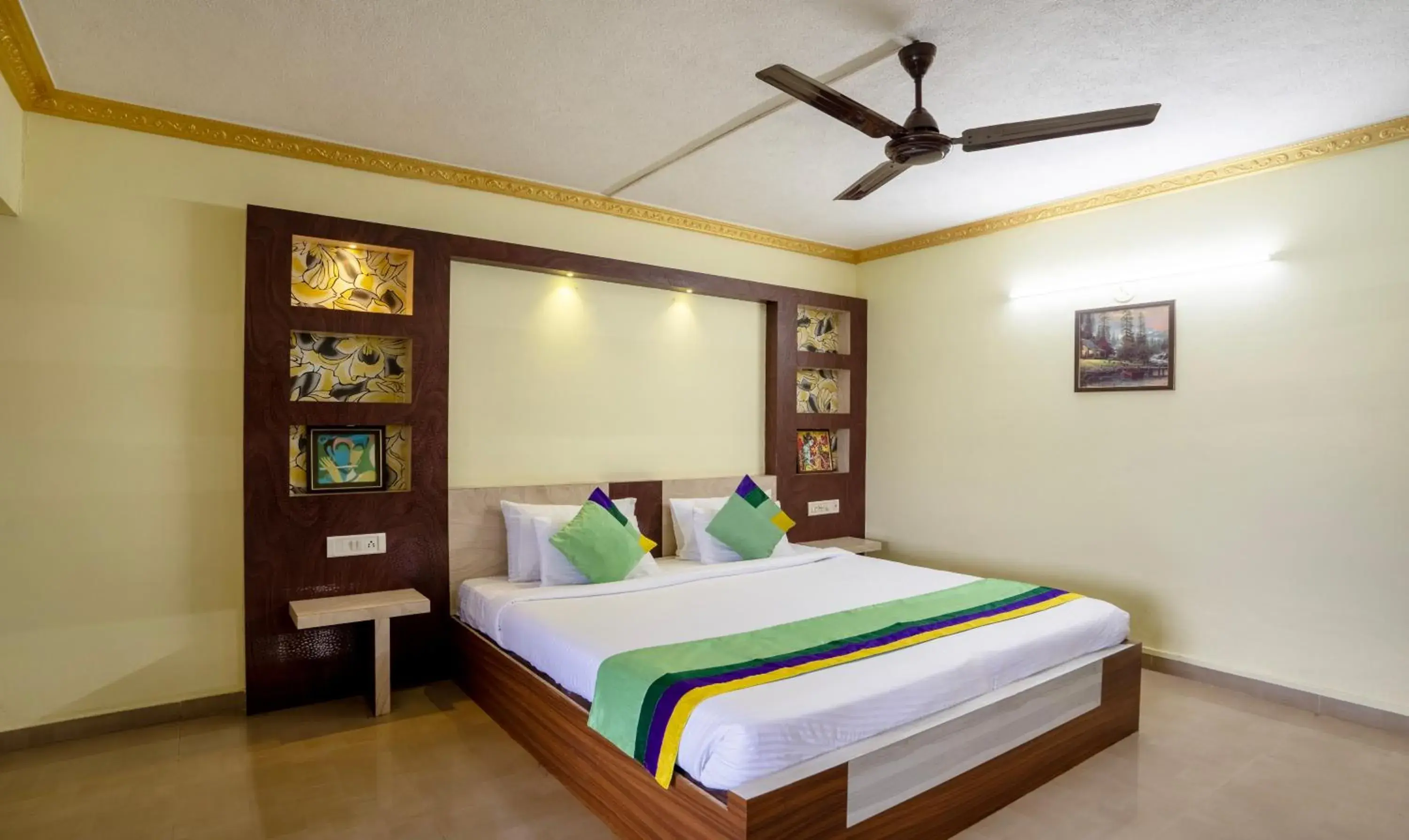 Bedroom, Bed in Itsy Hotels Vijaya Residency Bedroom, Bed in Itsy Hotels Vijaya Residency