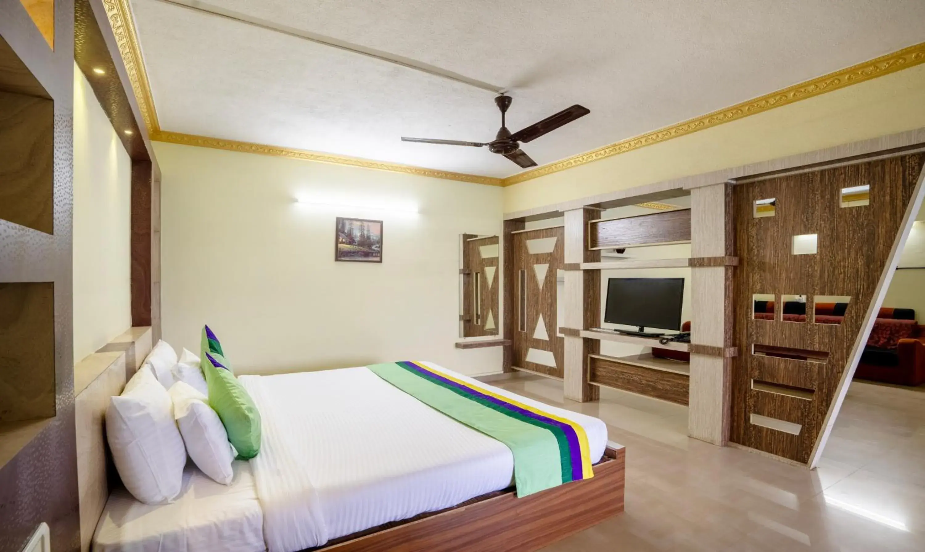 Bedroom, Bed in Itsy Hotels Vijaya Residency Bedroom, Bed in Itsy Hotels Vijaya Residency