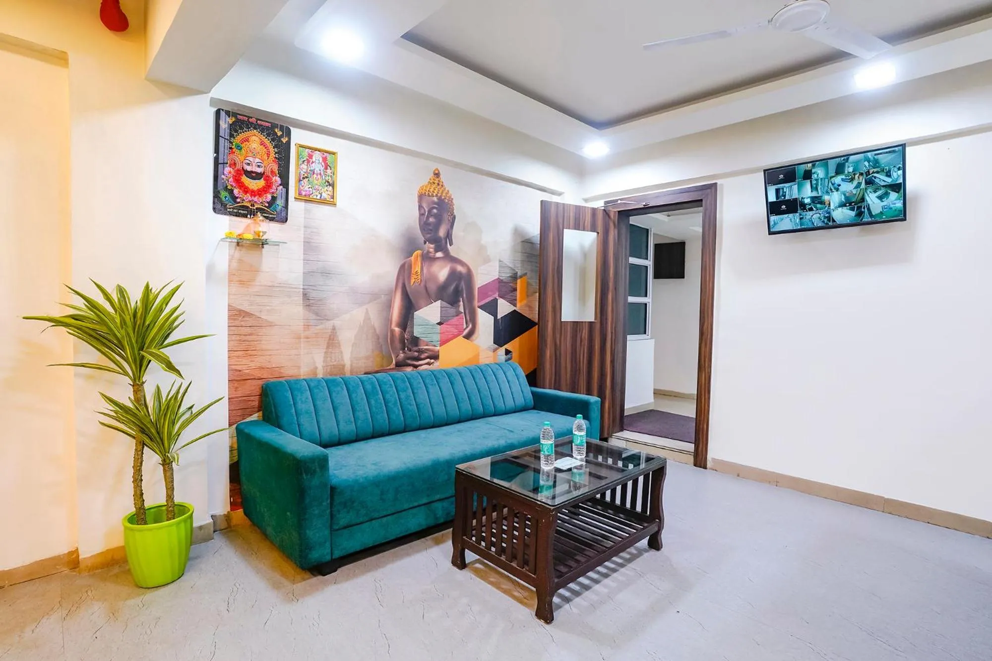 Seating area in FabHotel Arsh Executive Inn