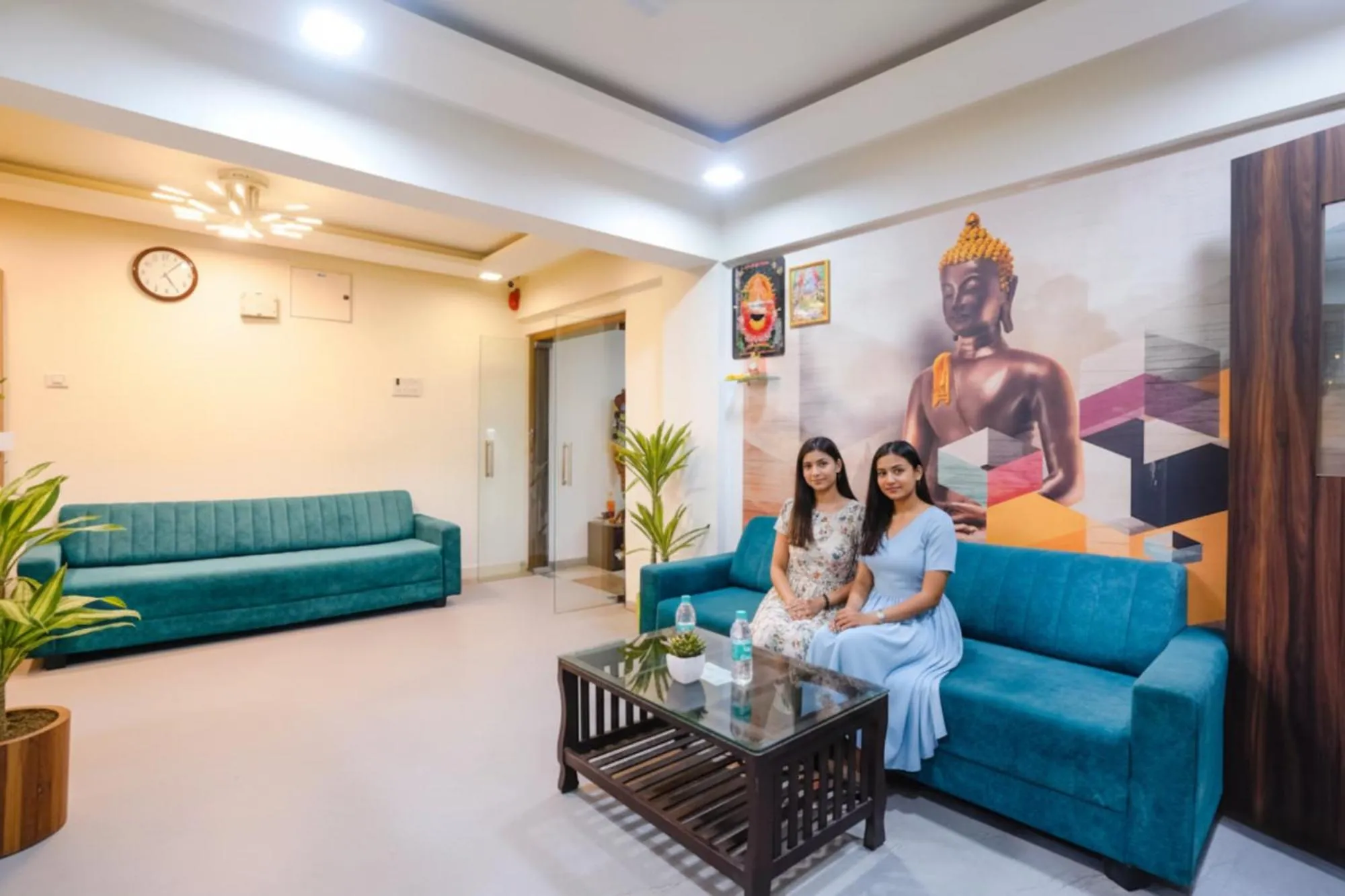 Seating area in FabHotel Arsh Executive Inn