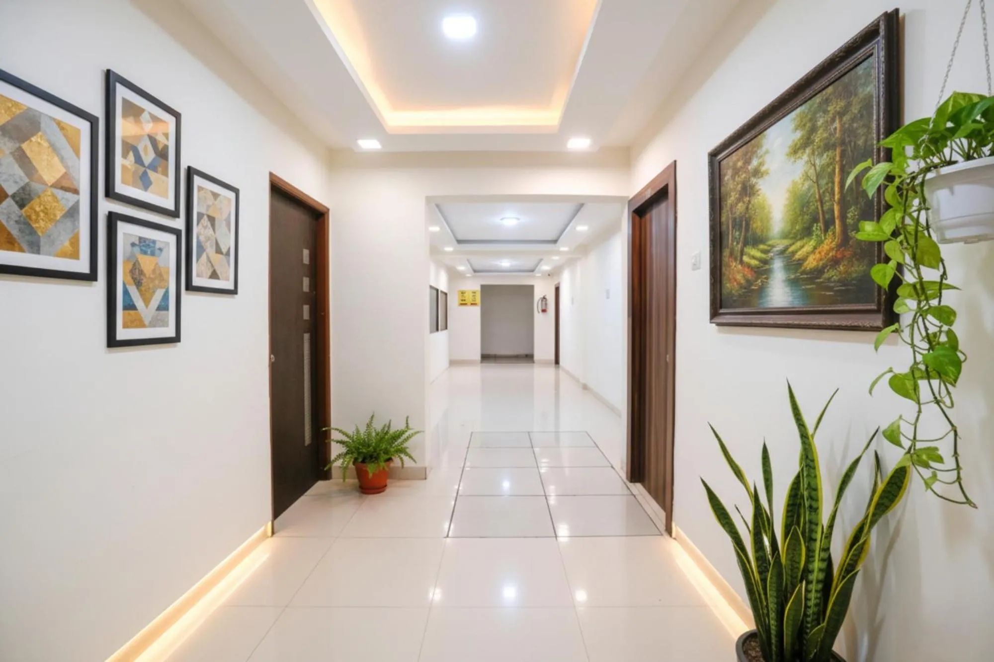 Lobby or reception in FabHotel Arsh Executive Inn