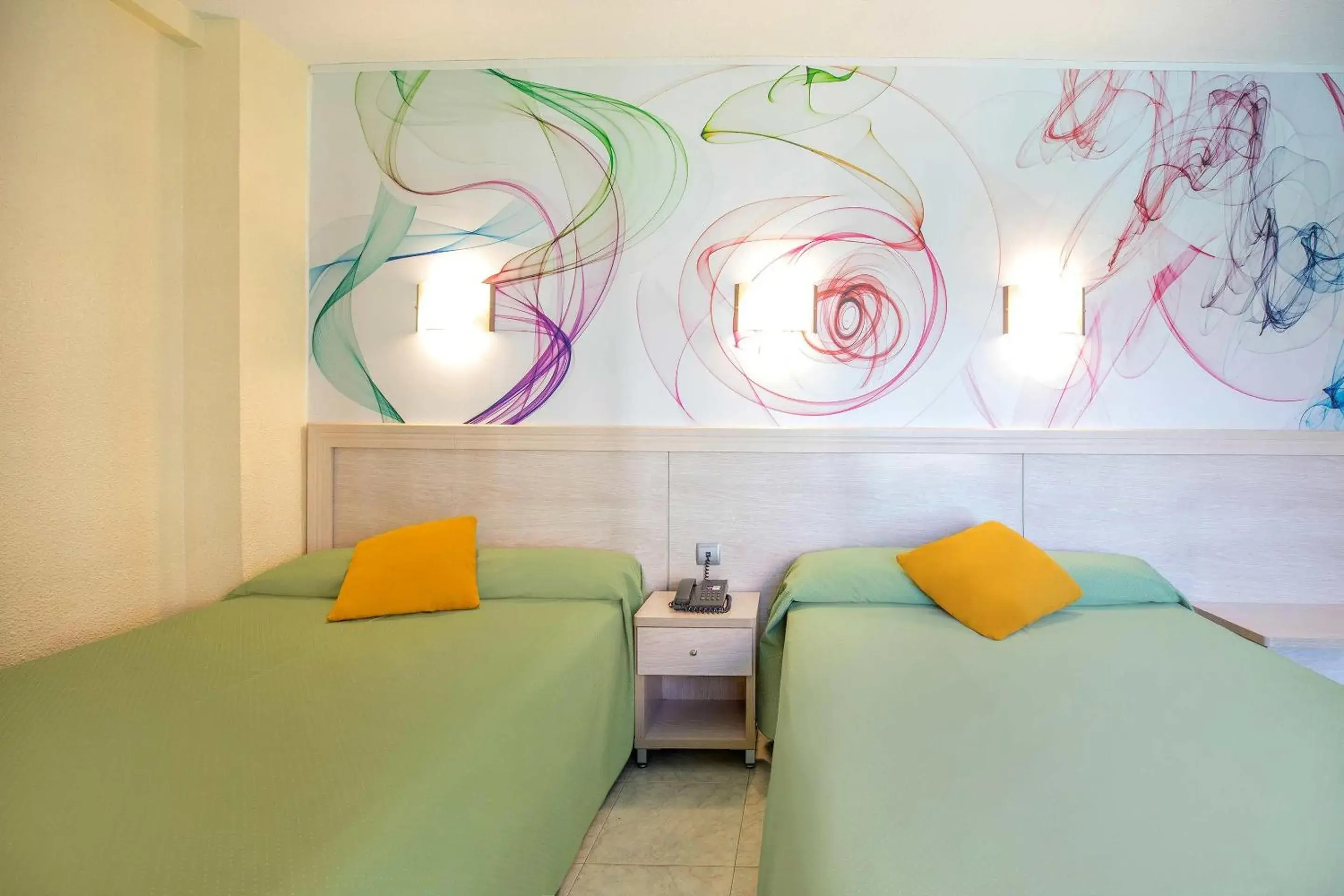 Photo of the whole room, Bed in Hotel Servigroup Calypso Photo of the whole room, Bed in Hotel Servigroup Calypso