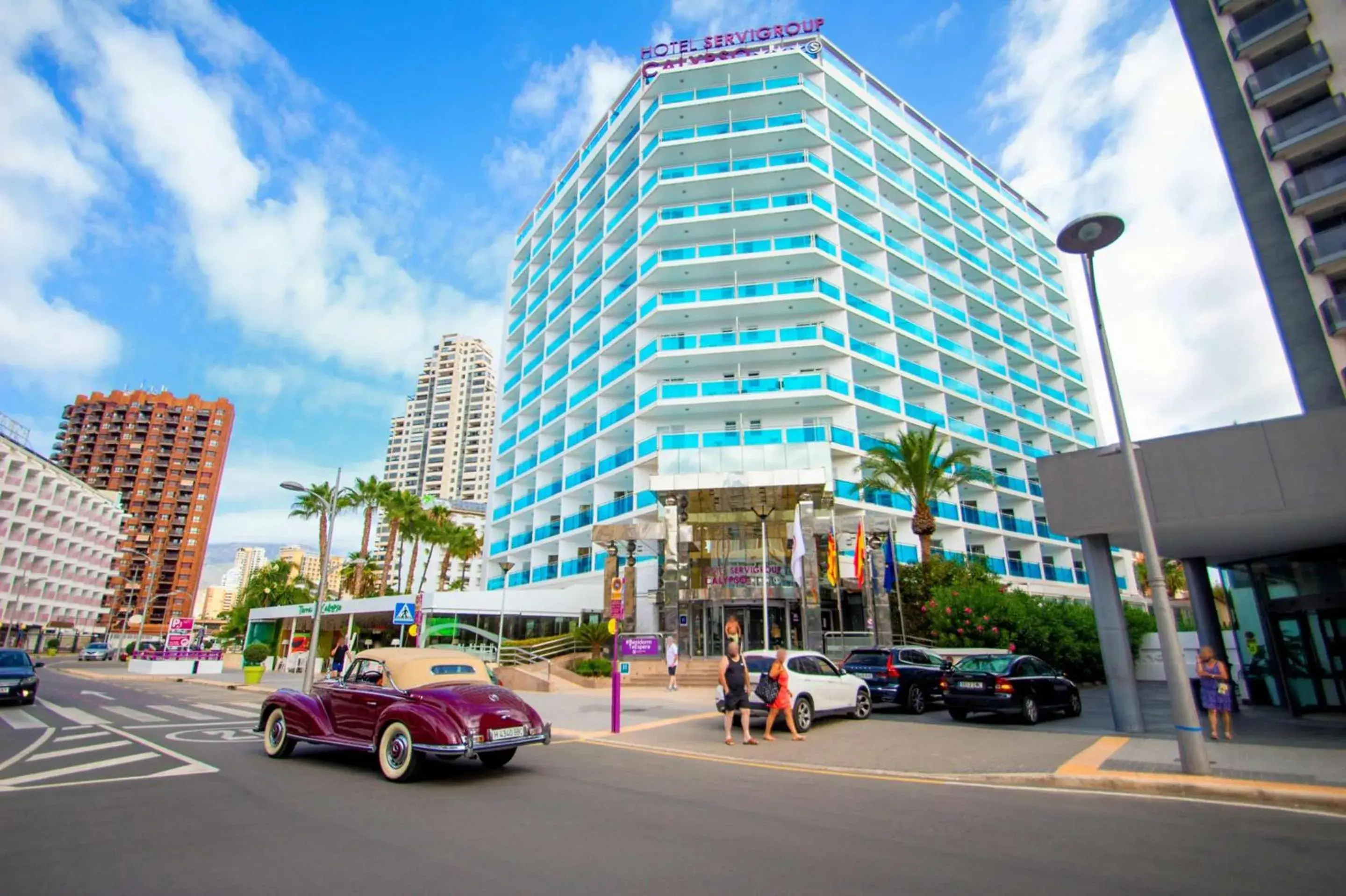 Property building in Hotel Servigroup Calypso Property building in Hotel Servigroup Calypso