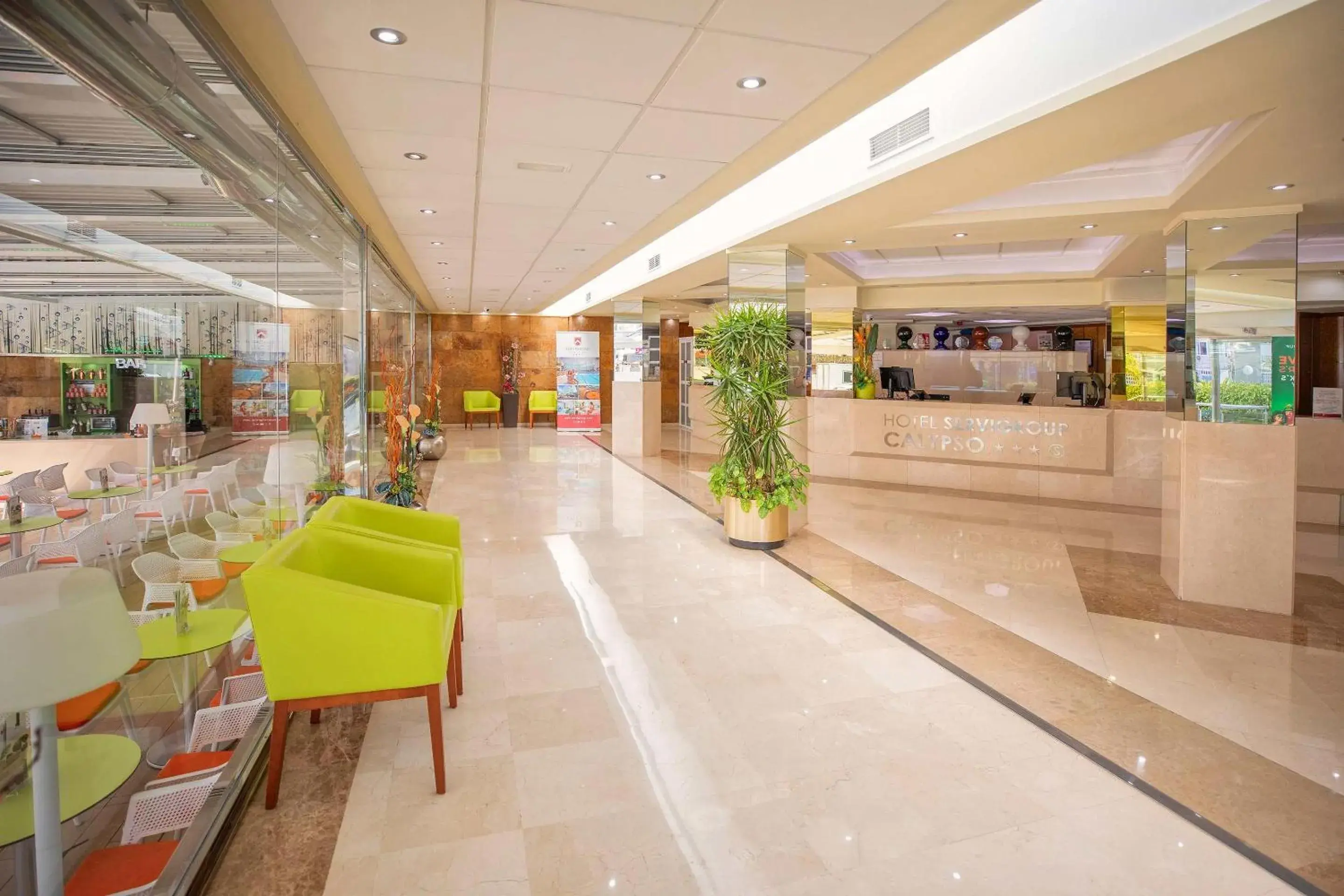 Lobby or reception in Hotel Servigroup Calypso Lobby or reception in Hotel Servigroup Calypso