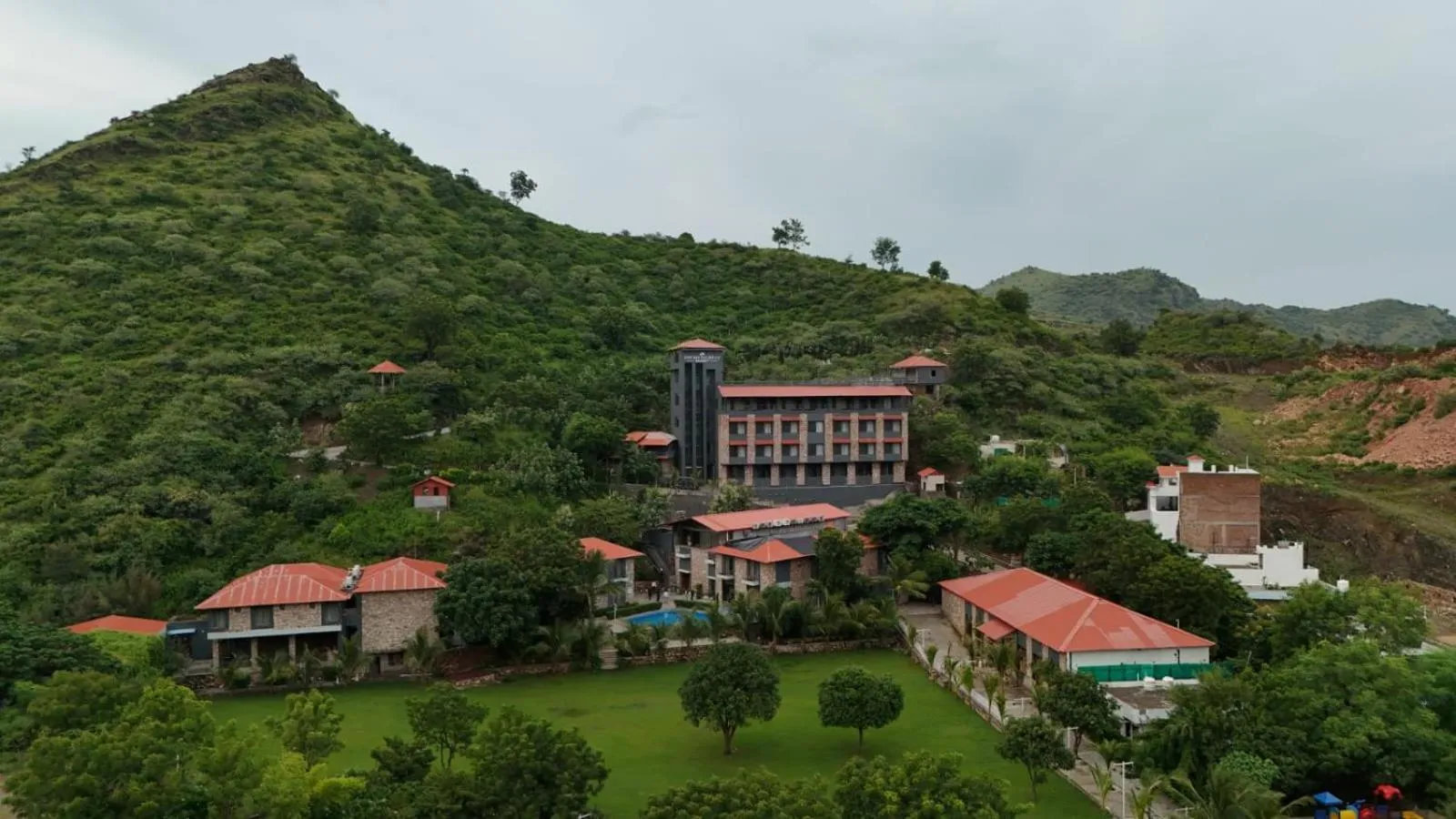 Property building in The Divine Hills Resort