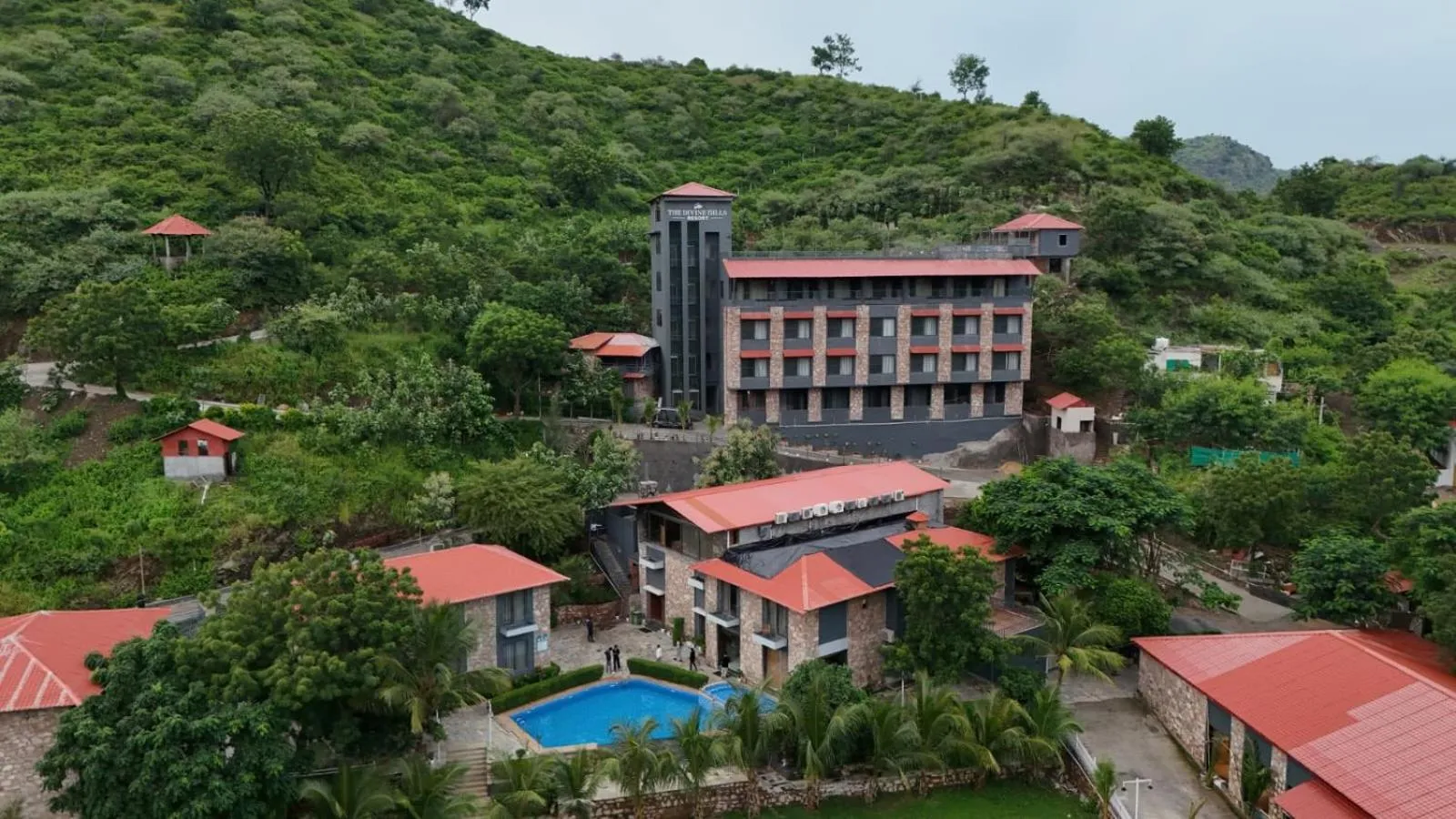 Property building in The Divine Hills Resort