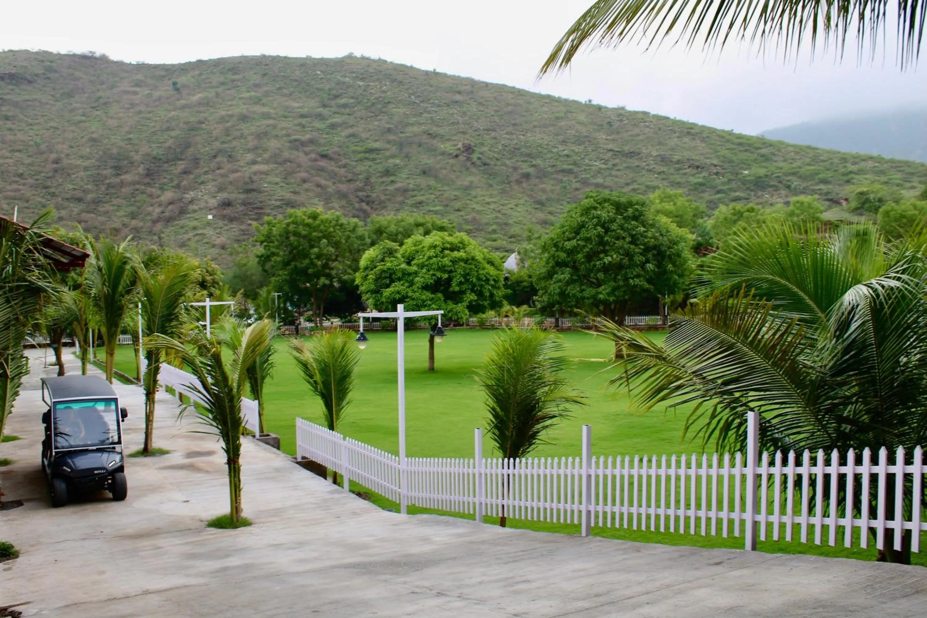 Garden in The Divine Hills Resort