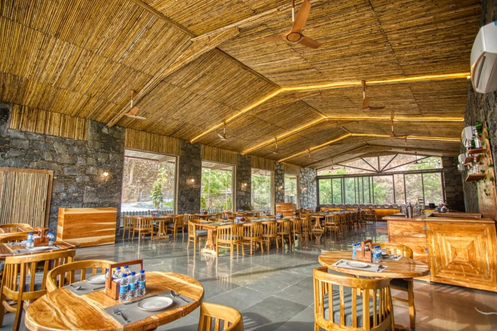 Breakfast in The Divine Hills Resort