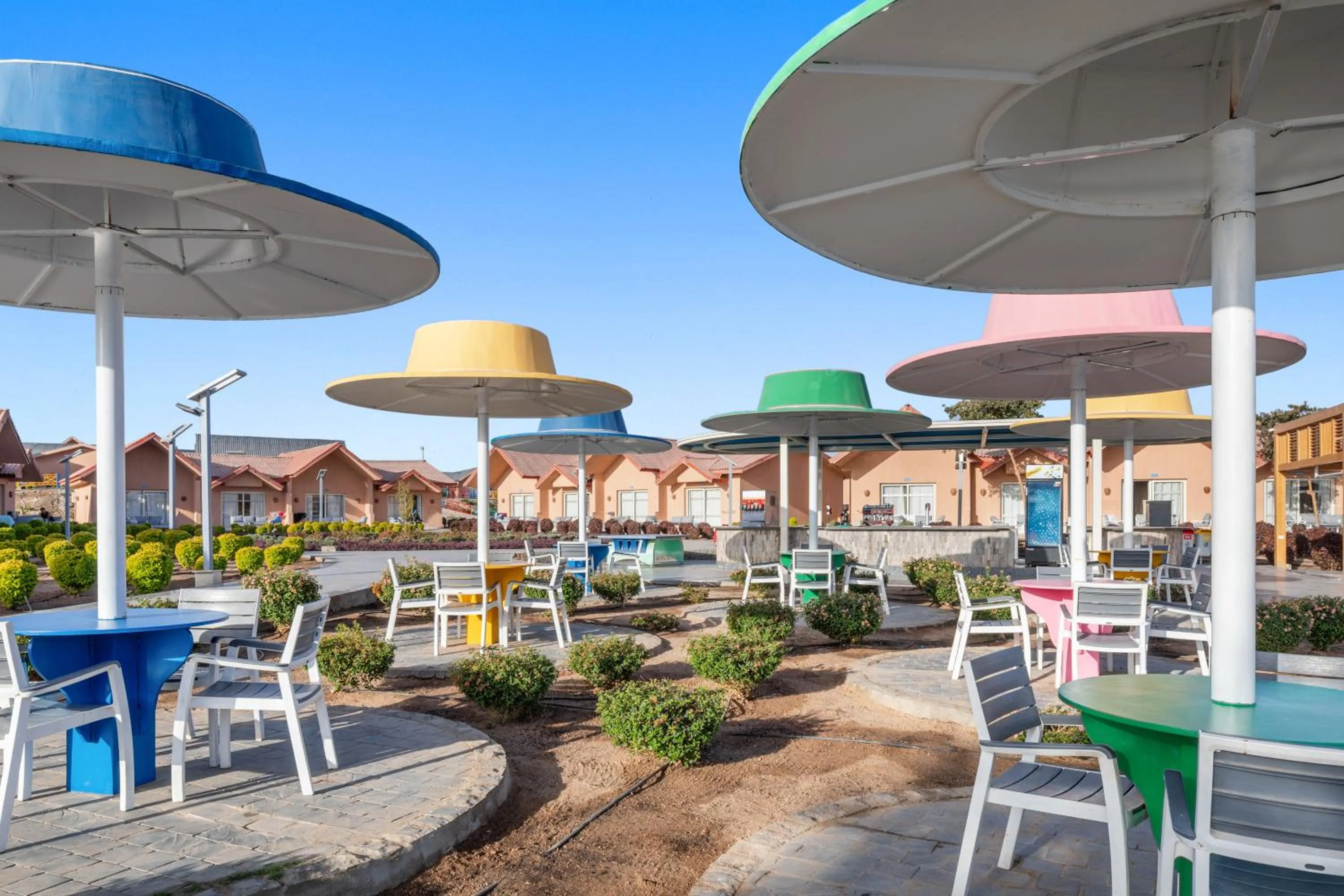 Lounge or bar in Neverland City Hurghada - Pickalbatros