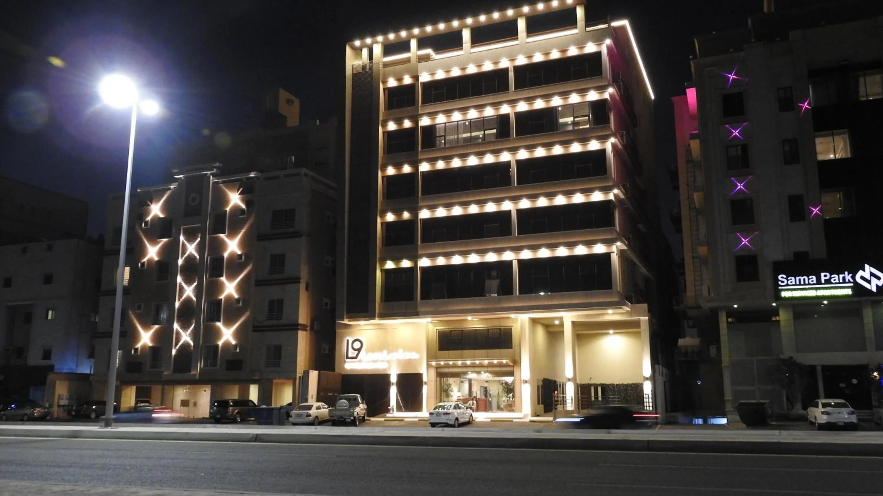 Property building in Level Nine Hotel