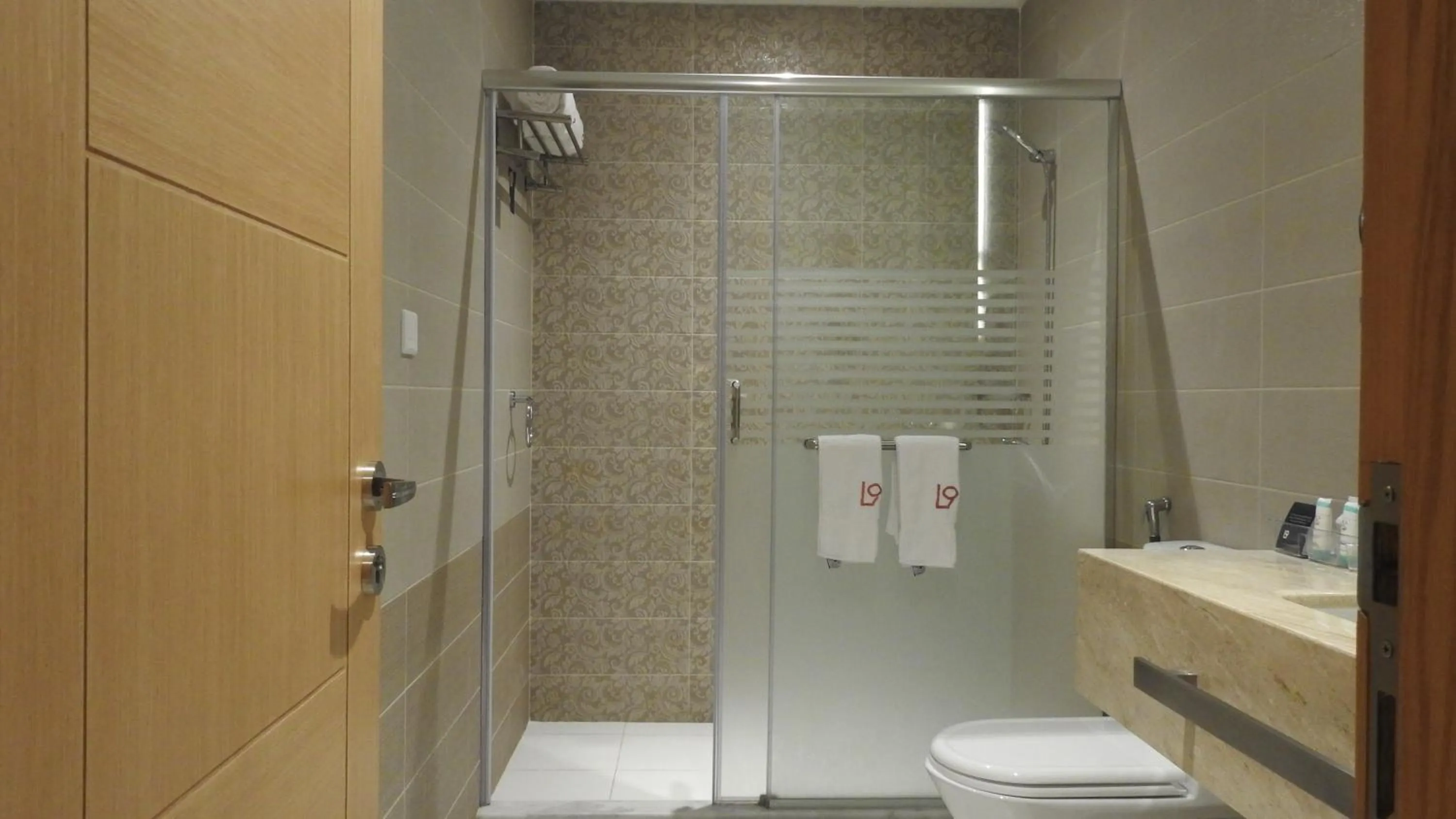 Toilet in Level Nine Hotel