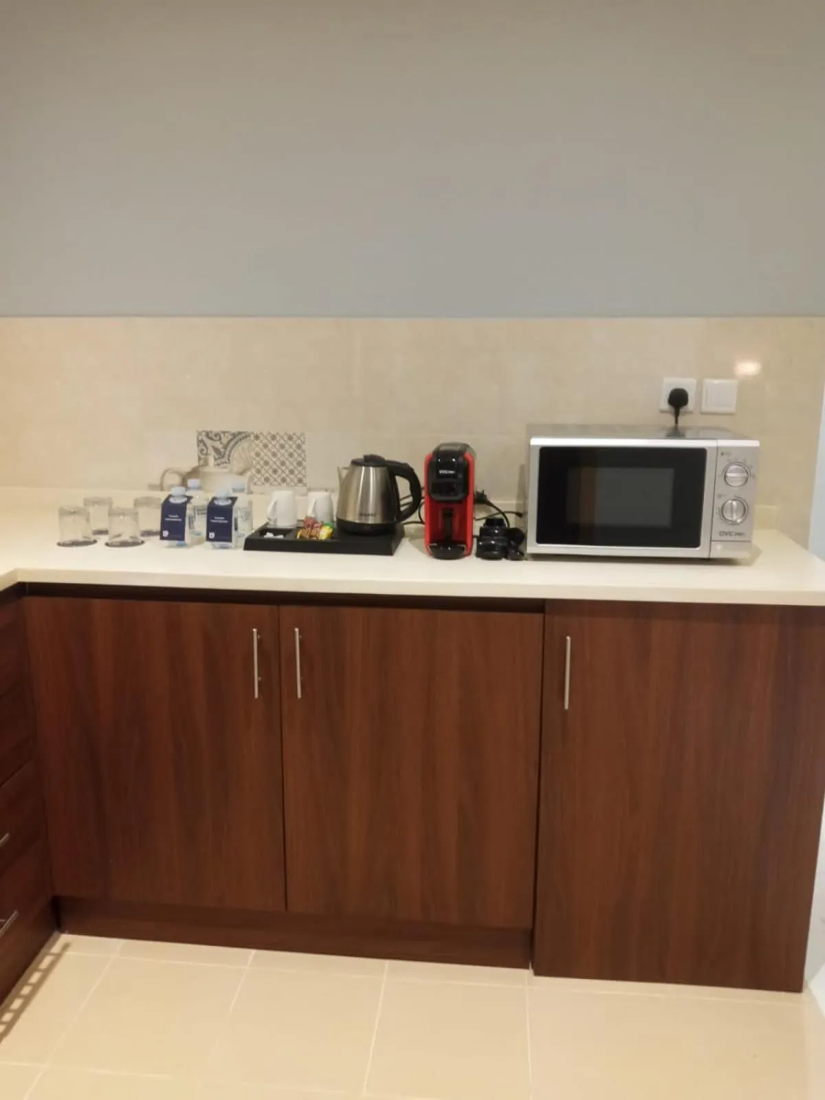 minibar in Level Nine Hotel