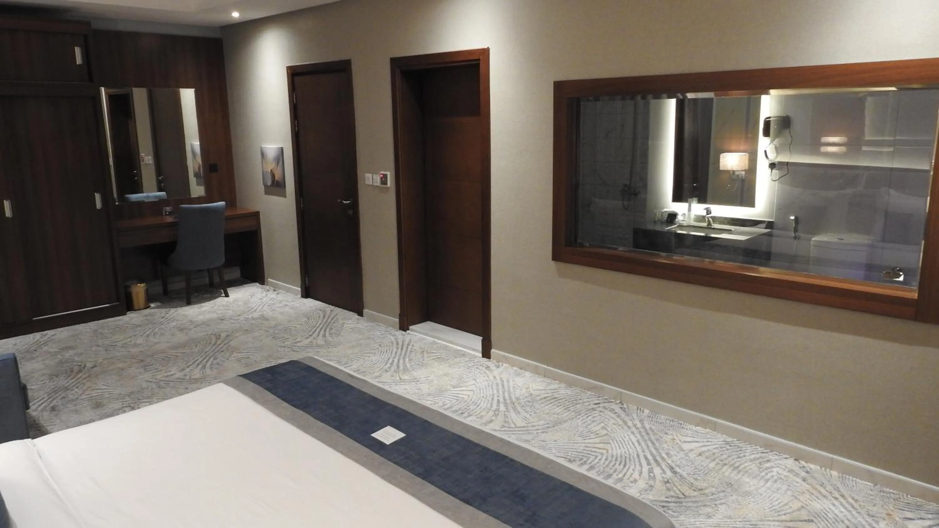 Decorative detail, Bed in Level Nine Hotel